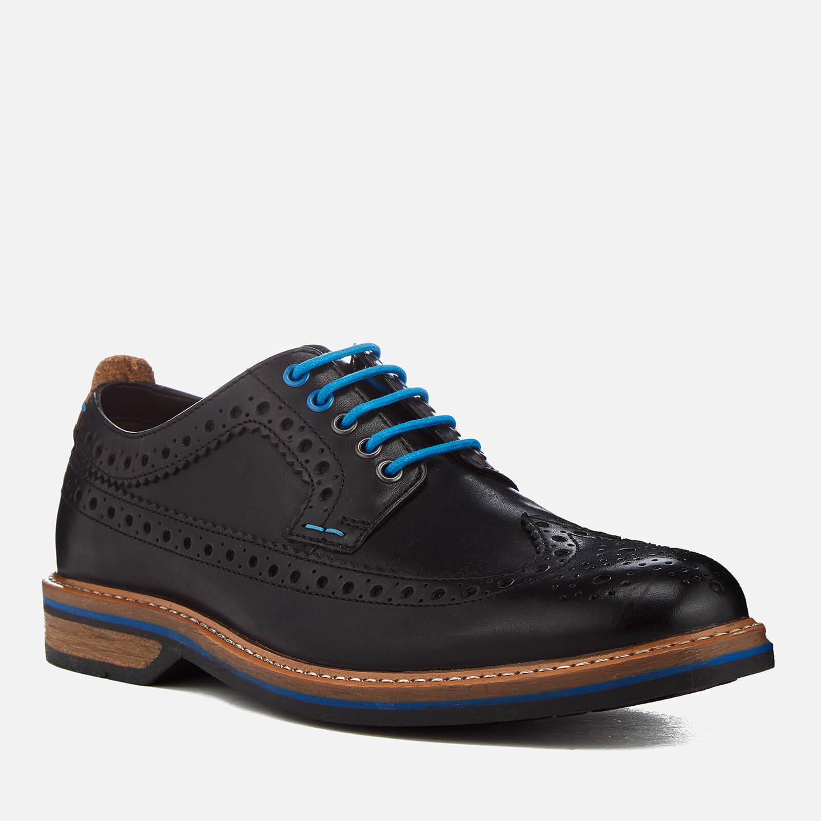 Clarks Men's Pitney Limit Leather Brogues in Black for Men - Lyst