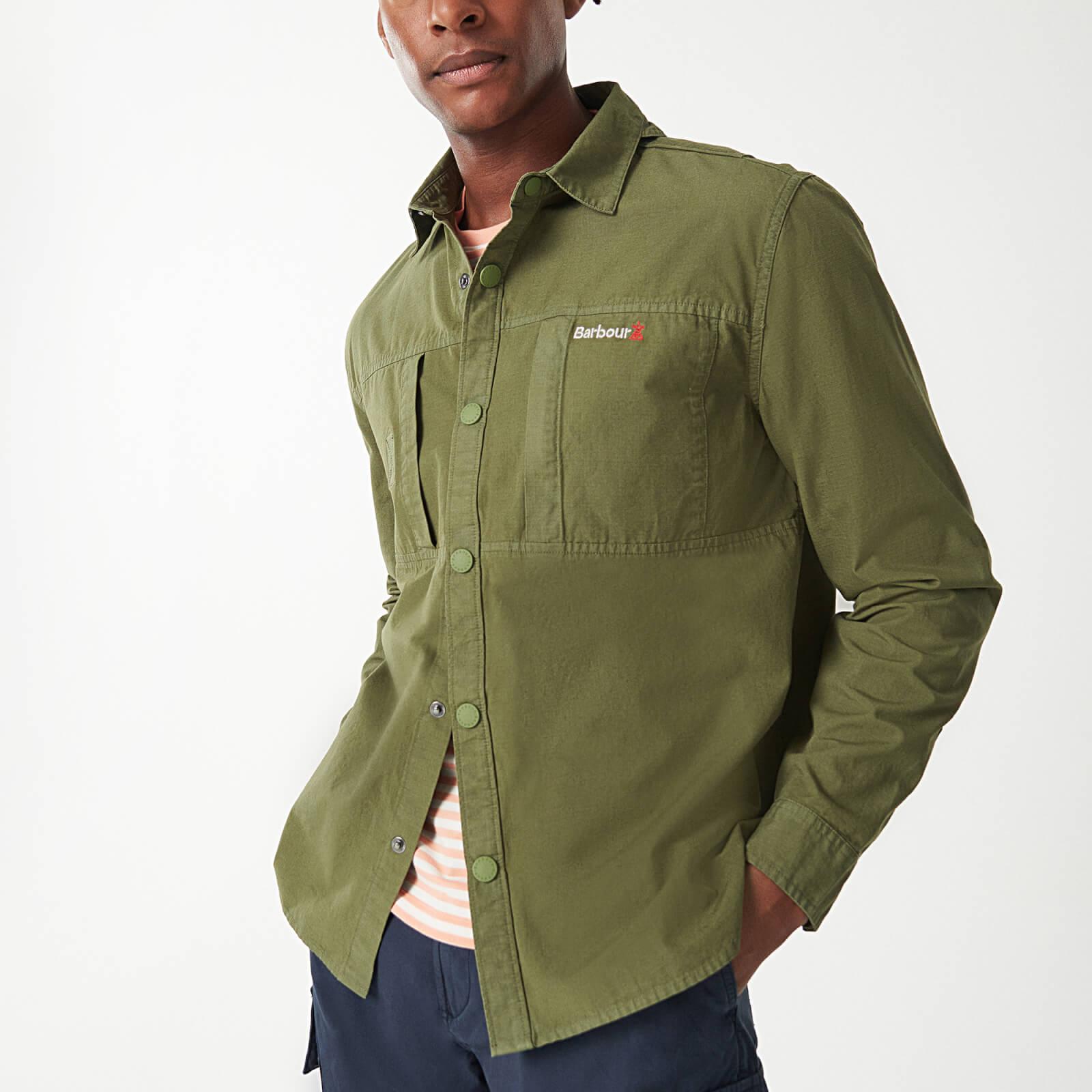 Barbour Annan Cotton-ripstop Overshirt in Green for Men | Lyst Canada