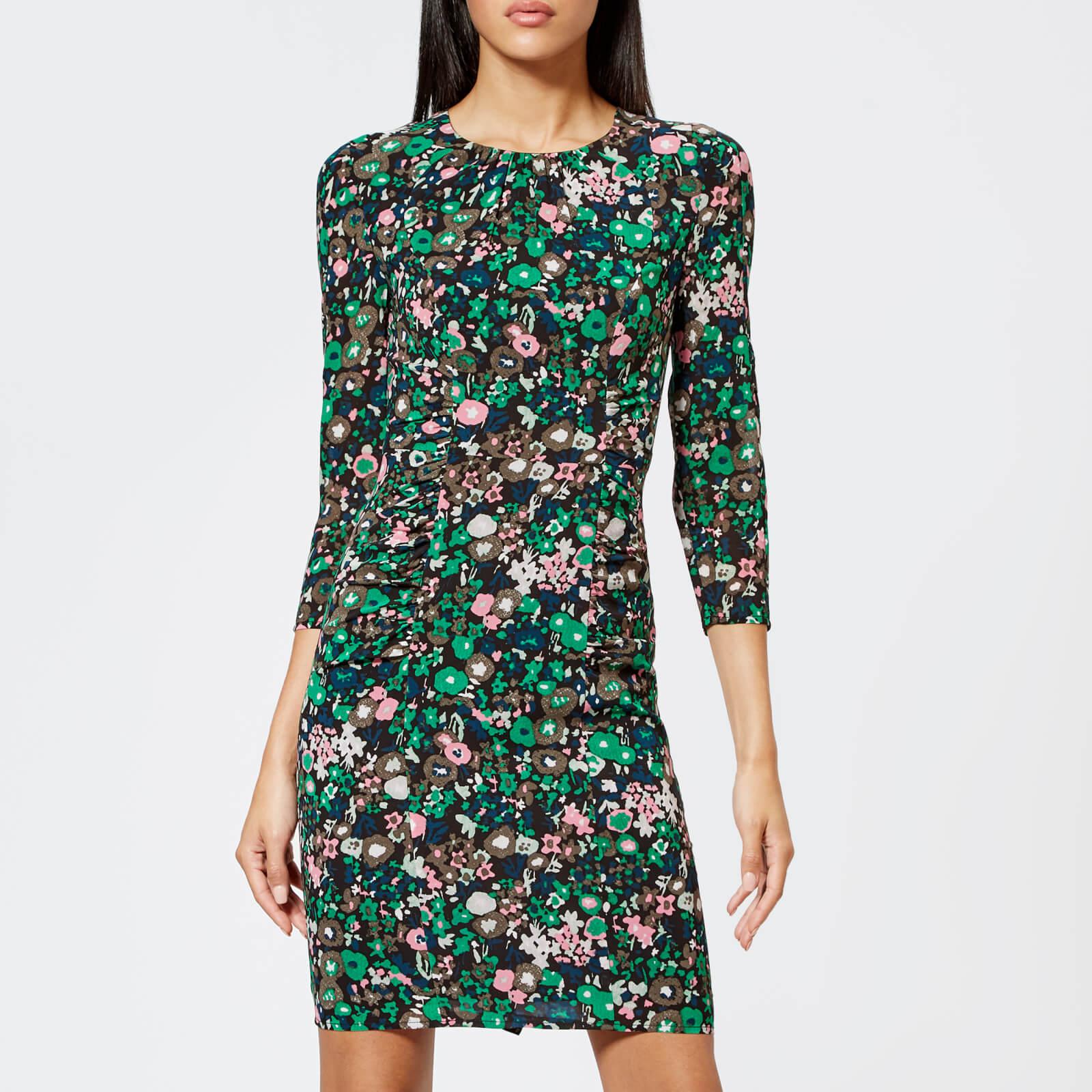 whistles adelaide print silk bodycon