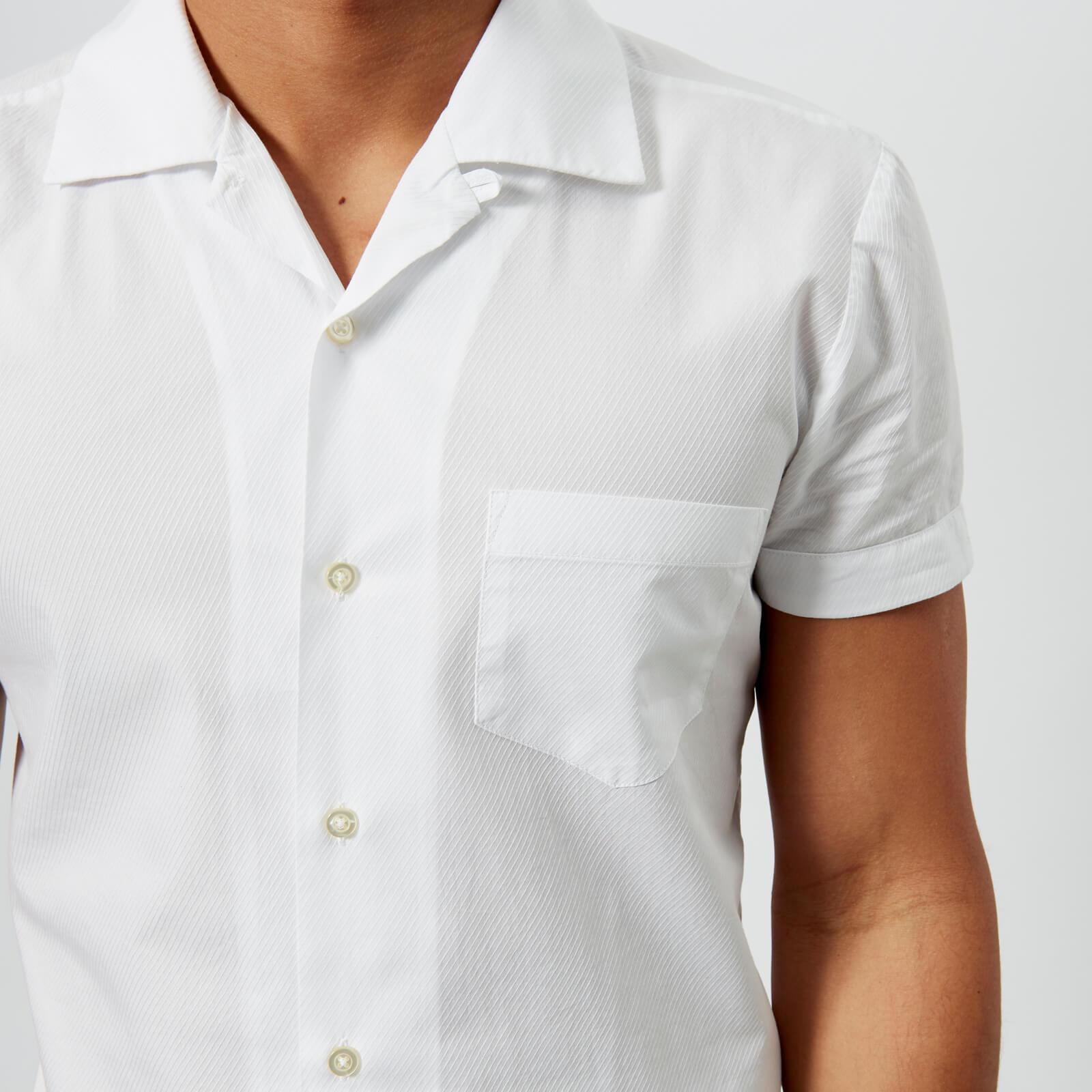 BOSS Orange Cotton Esalsa Cuban Collar 