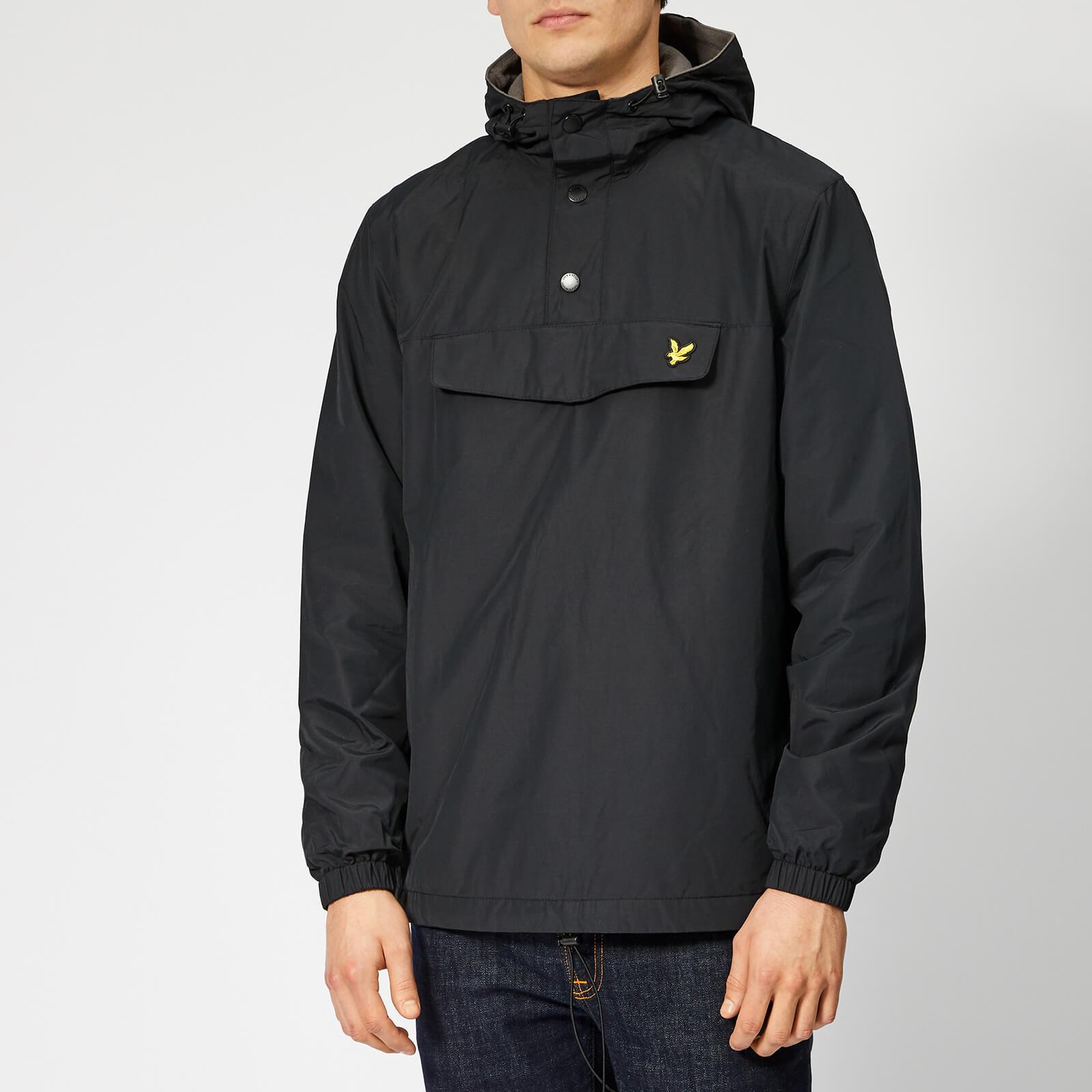 Lyle & Scott Overhead Anorak in Black for Men | Lyst