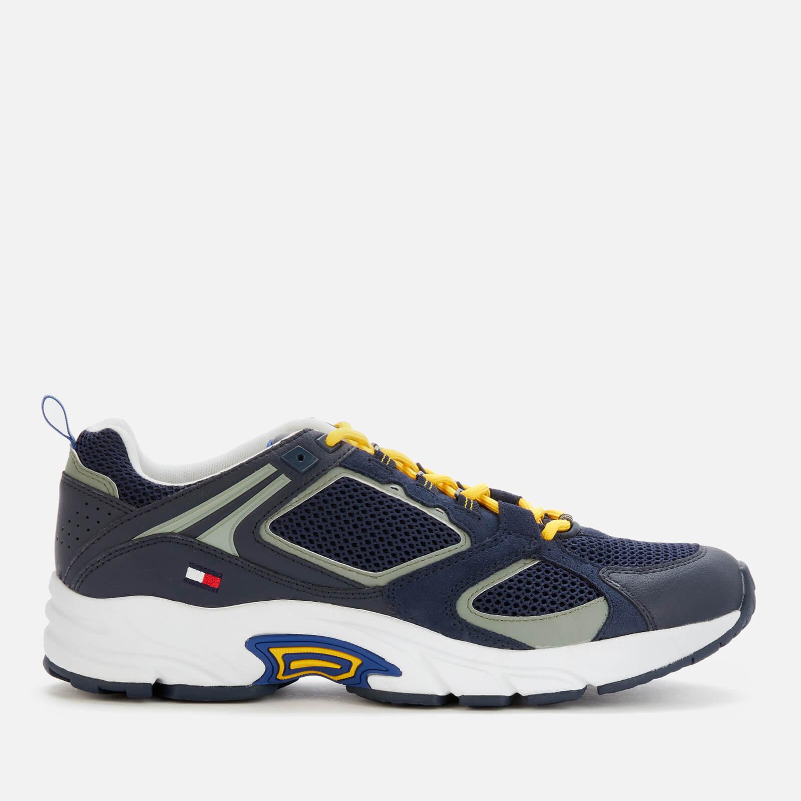 Tommy Hilfiger Archive Mix Running Style Trainers in Blue for Men | Lyst