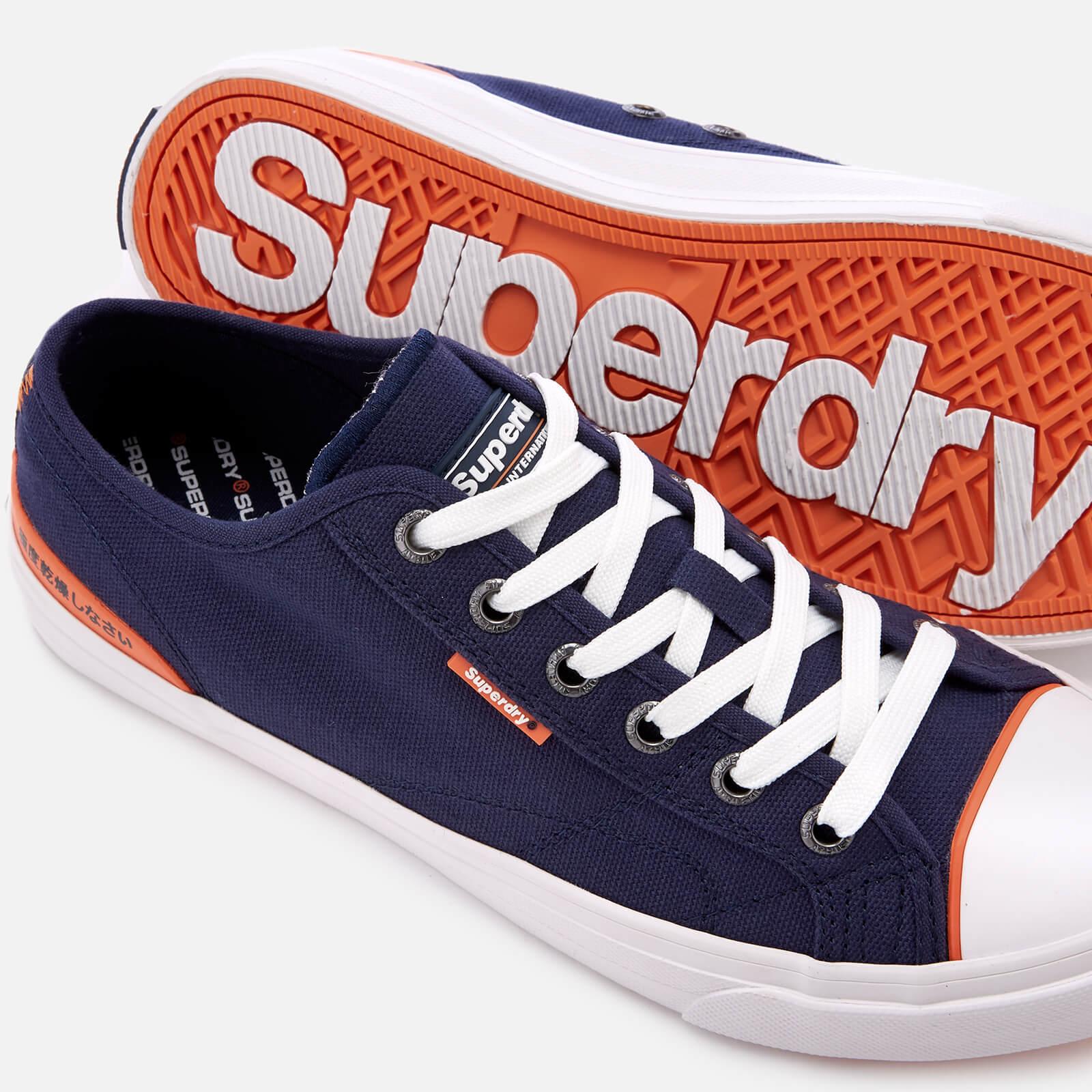 Superdry Rubber Trophy Classic Low Trainers in Navy (Blue) for Men - Lyst