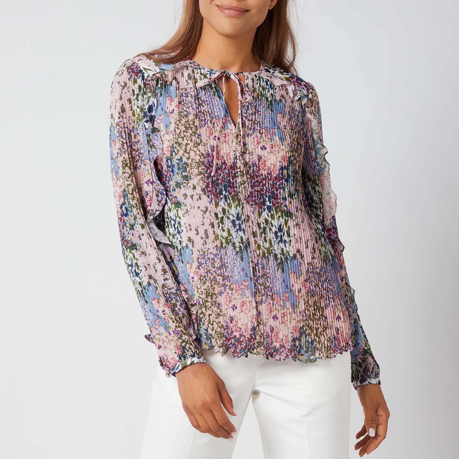 Ted Baker Kaylahn Ditsy Woven Top in Pink | Lyst Canada