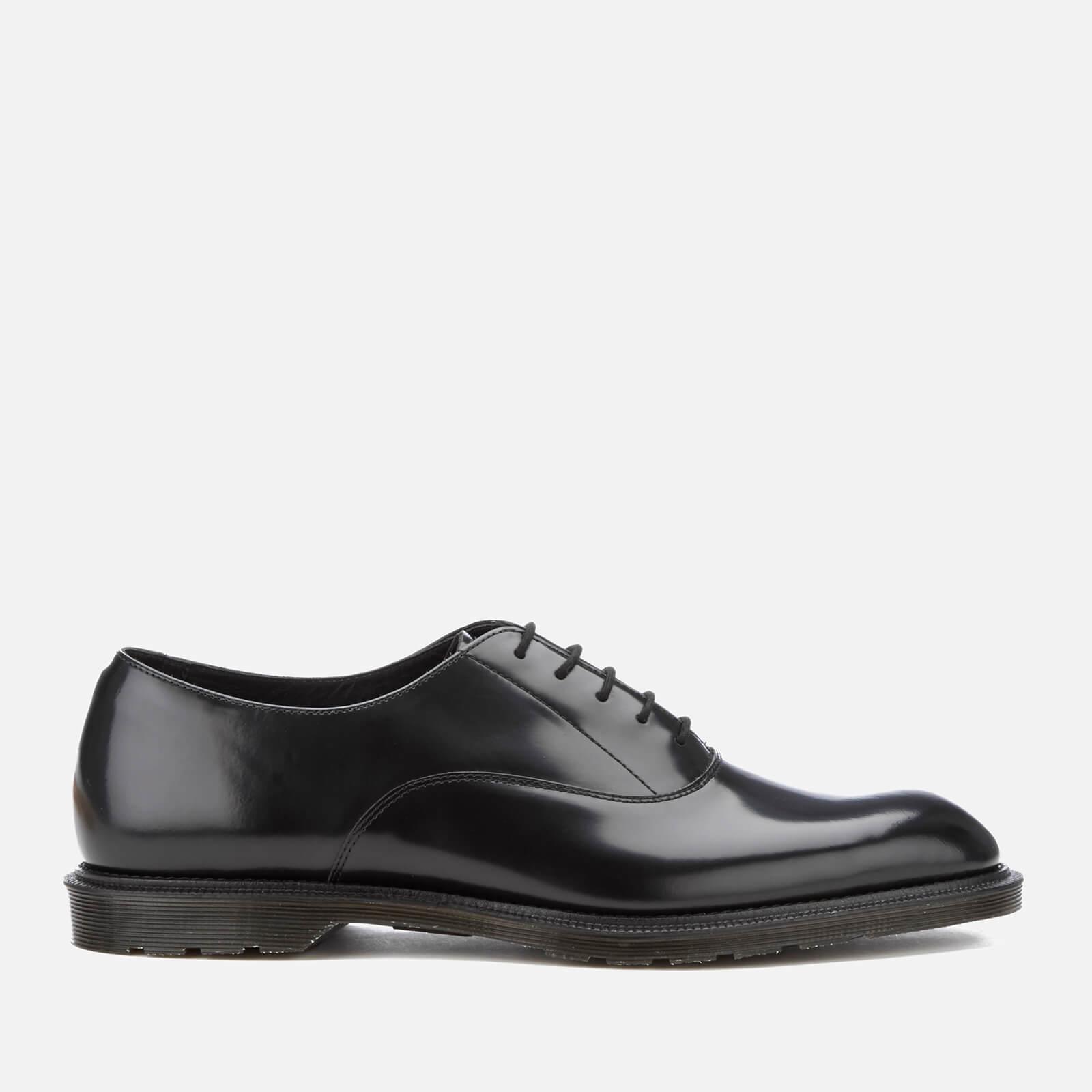 Dr. Martens Henley Fawkes Polished Smooth Oxford Shoes in Black for Men |  Lyst Canada