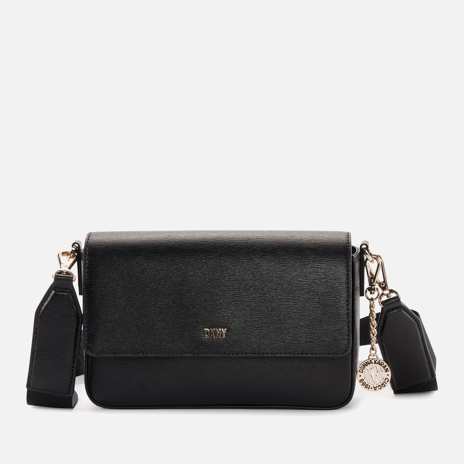 DKNY Bryant Park Md Textured Leather Crossbody Bag in Black Lyst