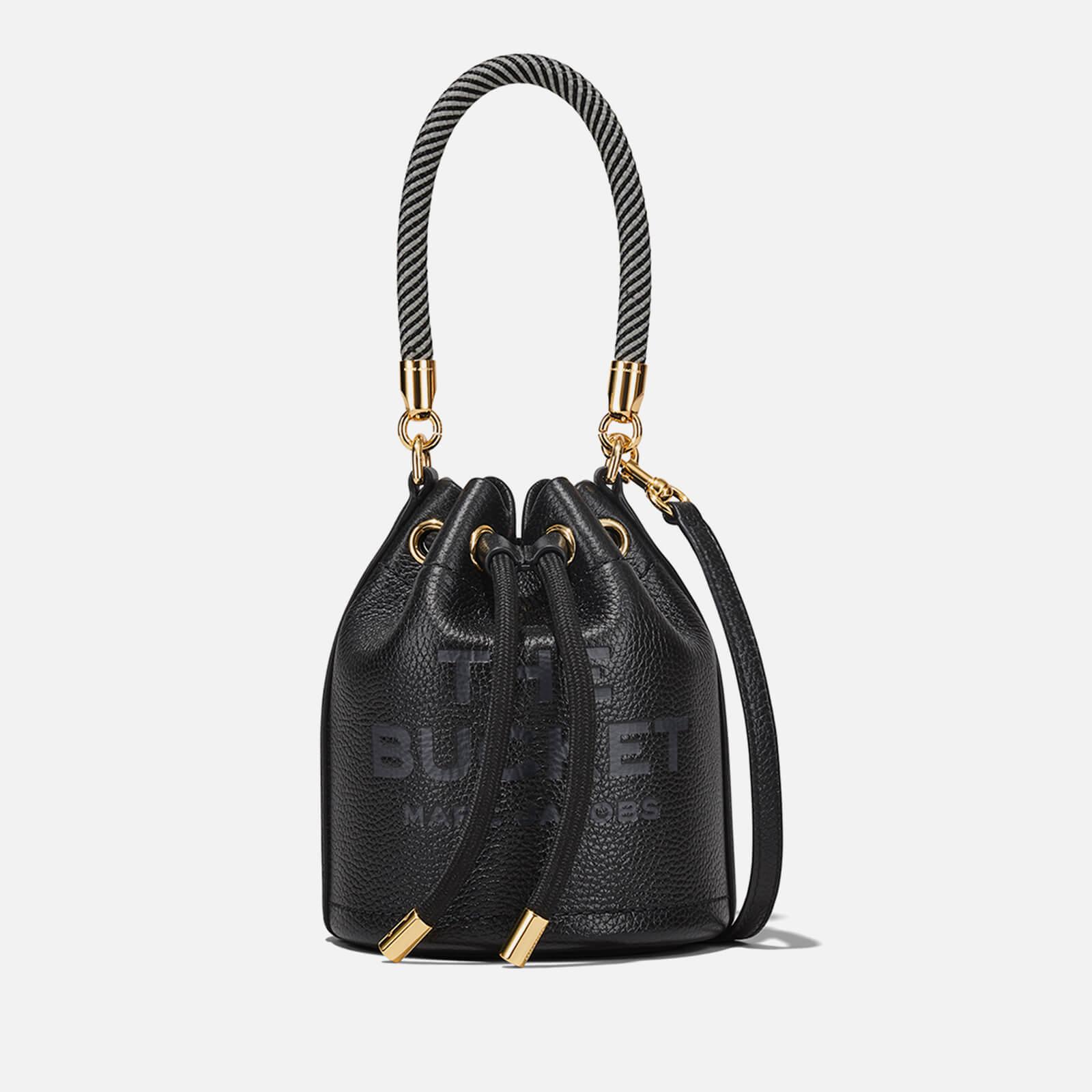 Marc Jacobs The Micro Bucket Bag Leather in Black | Lyst