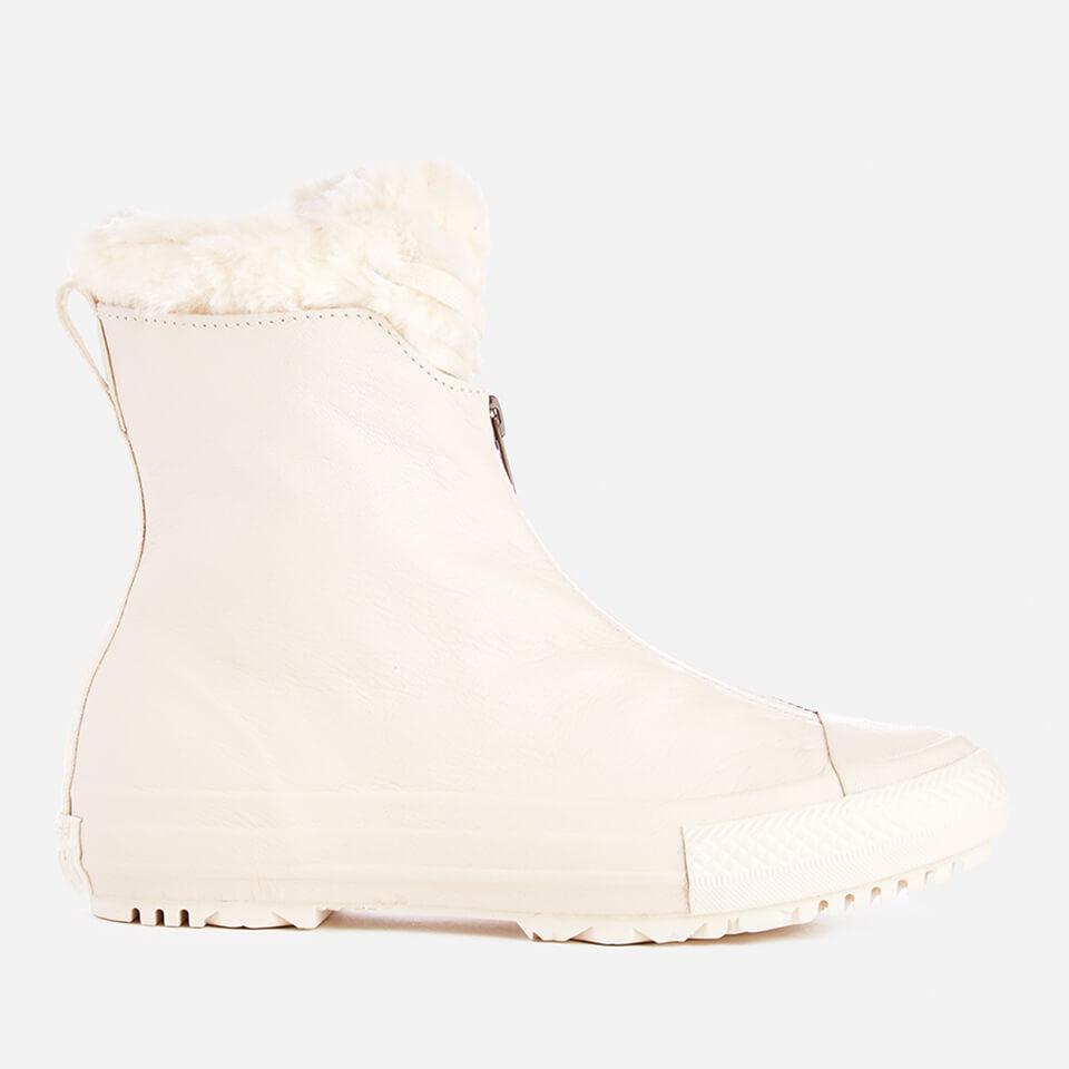 Converse Leather Women's Chuck Taylor All Star Hi Rise Shroud Boots in  Cream (Natural) - Lyst