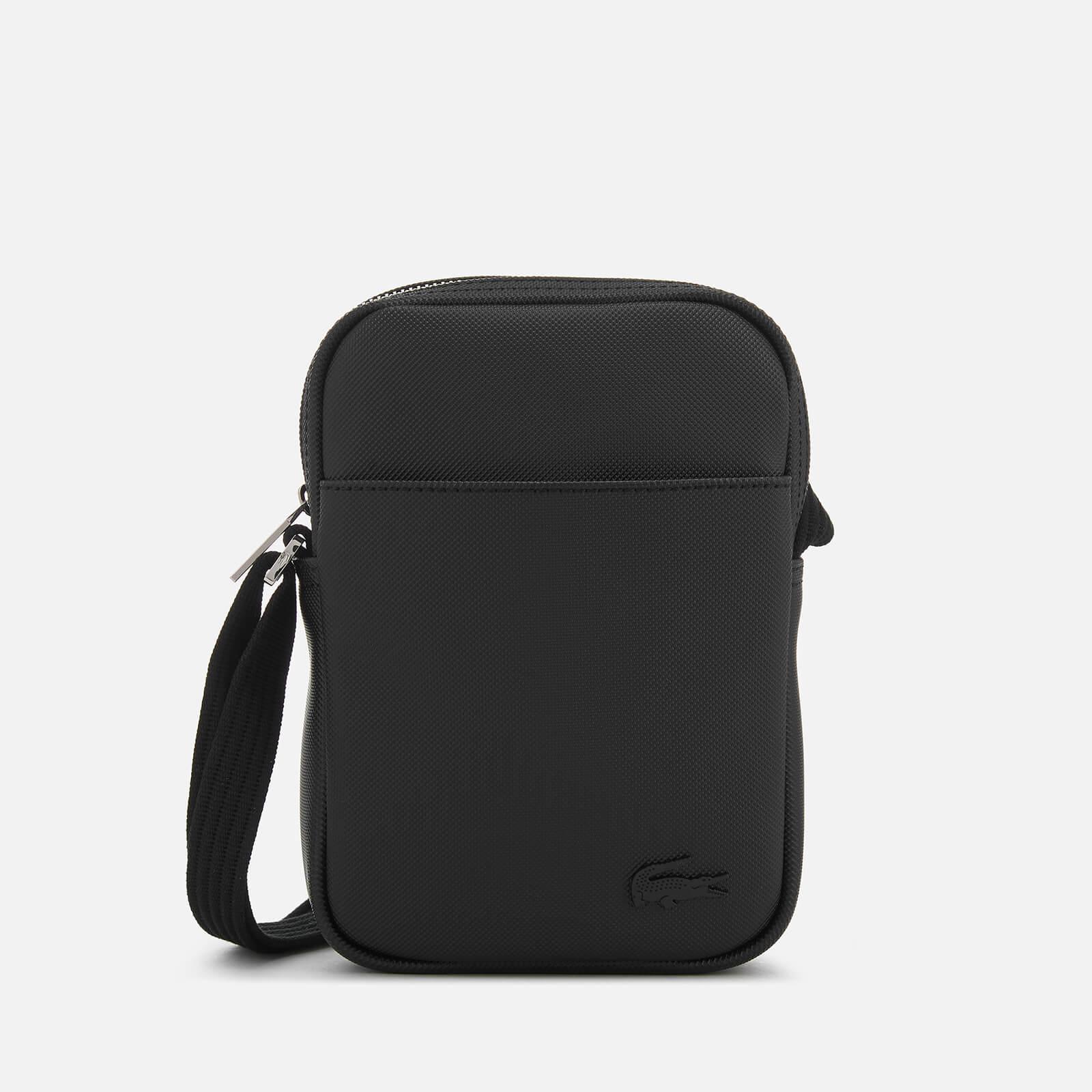 black lacoste bag