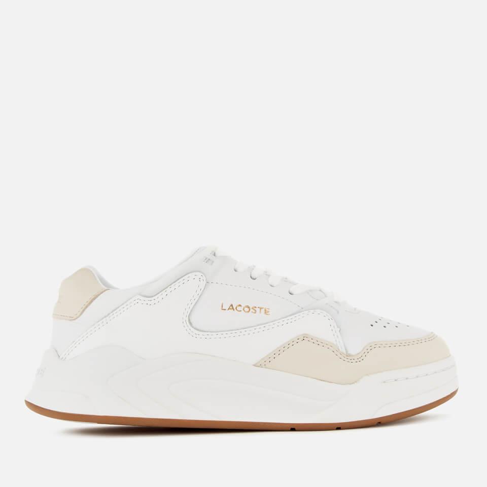 Lacoste Court Slam 319 Leather Trainers in White | Lyst Australia