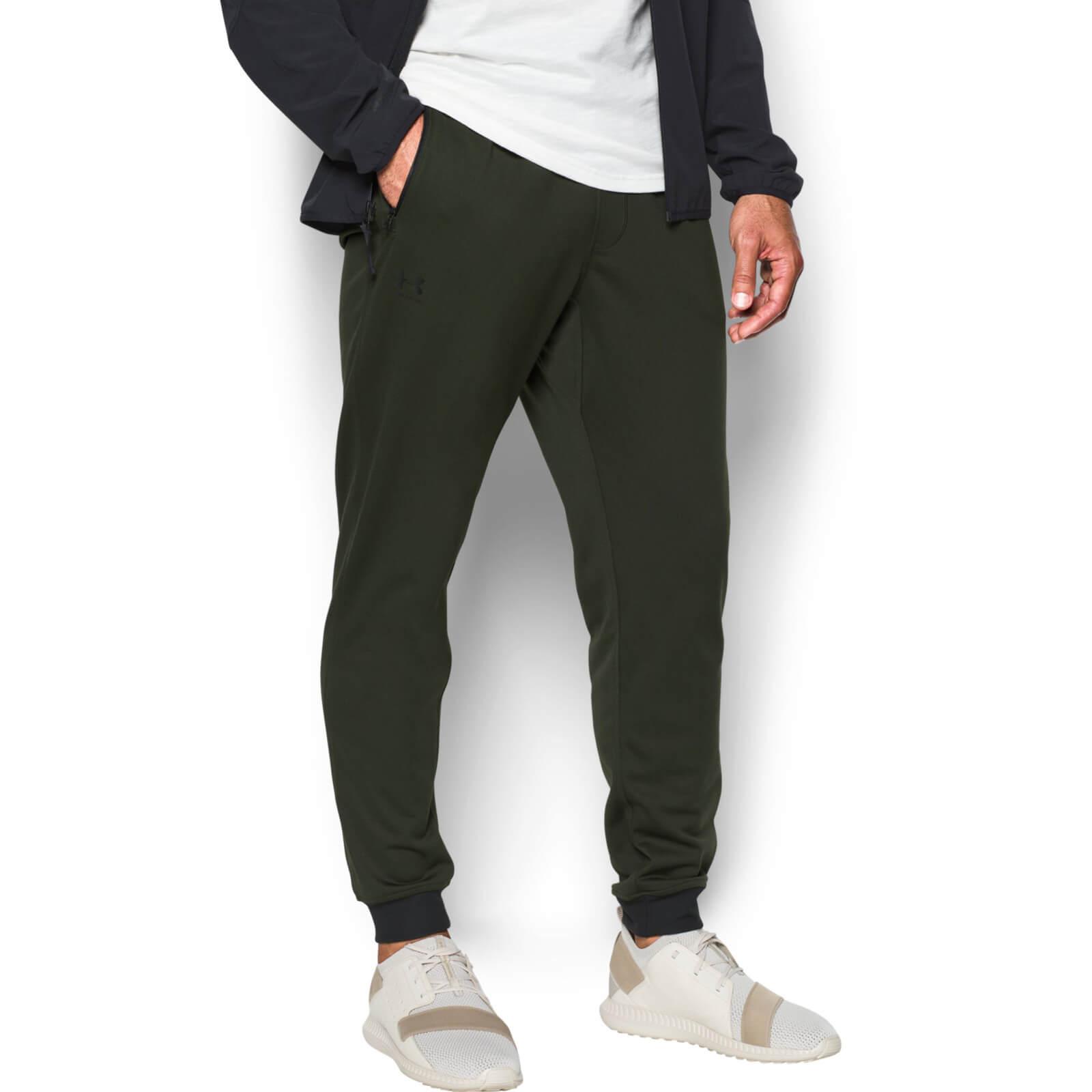 Under Armour Synthetic Sportstyle Tricot Joggers in Green for Men - Lyst