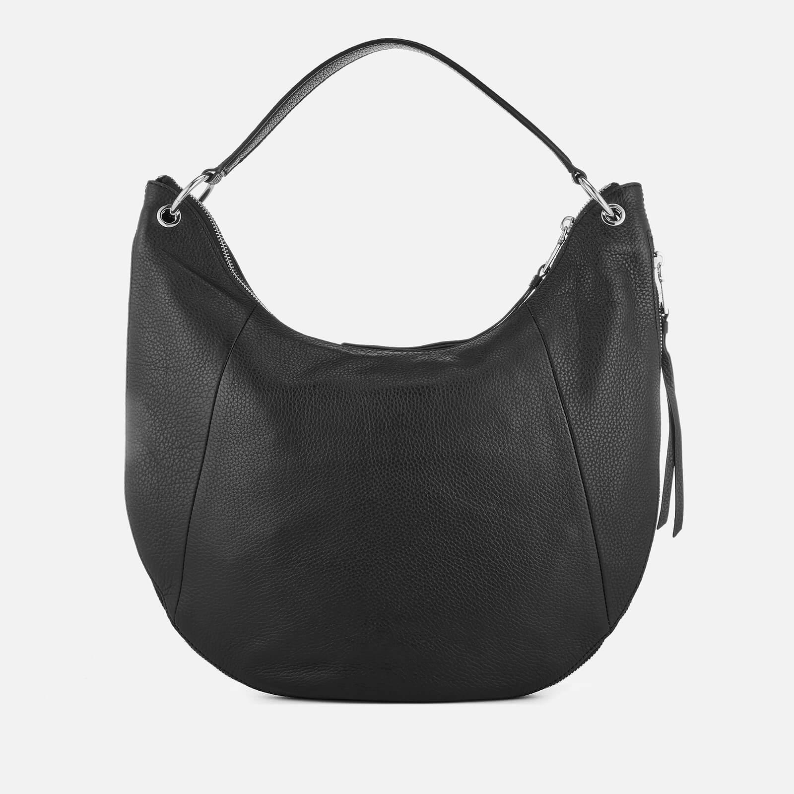 Lyst Dkny Tompson Large Hobo Bag In Black Large Hobo Bag Lyst View Fullscreen