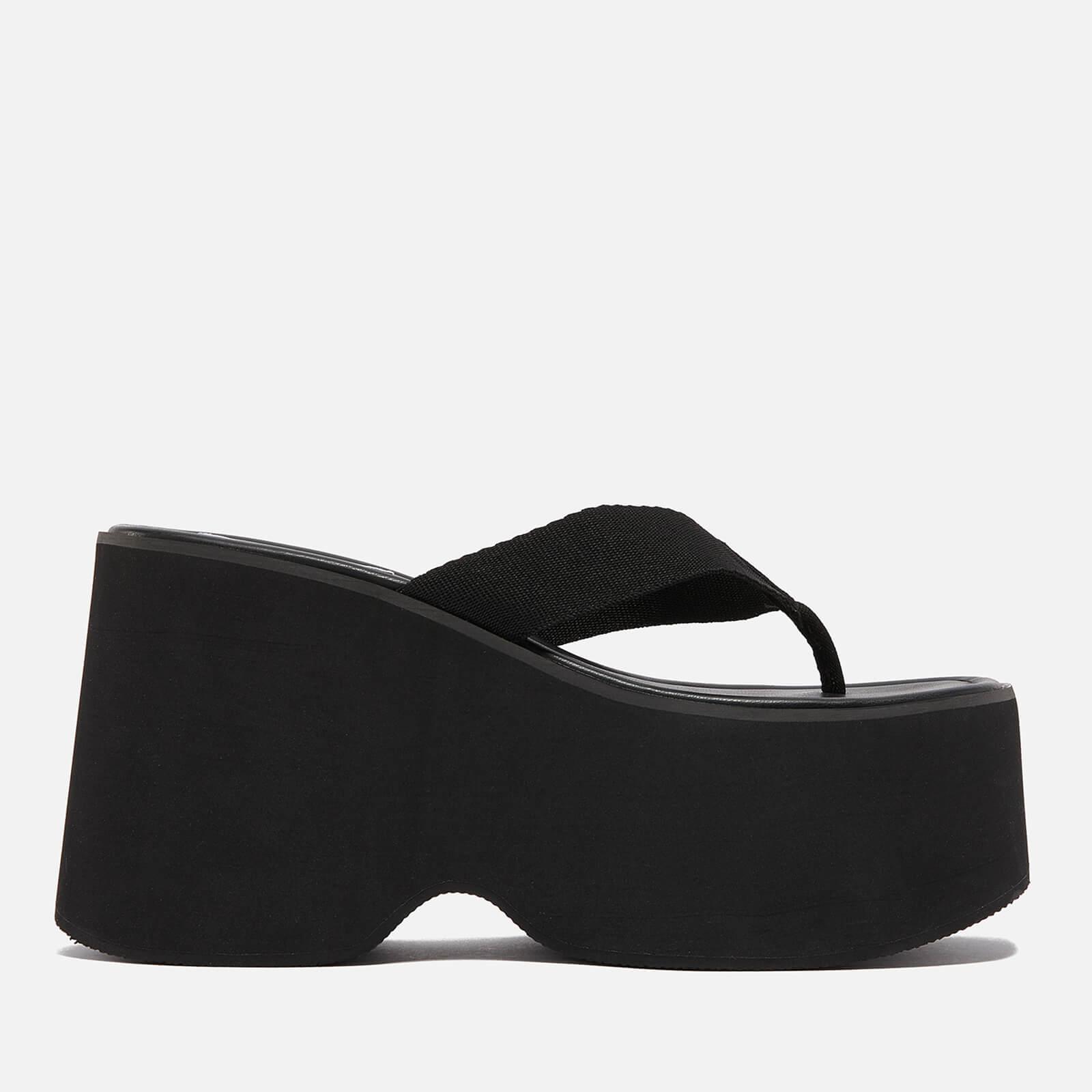 steve madden black canvas shoes