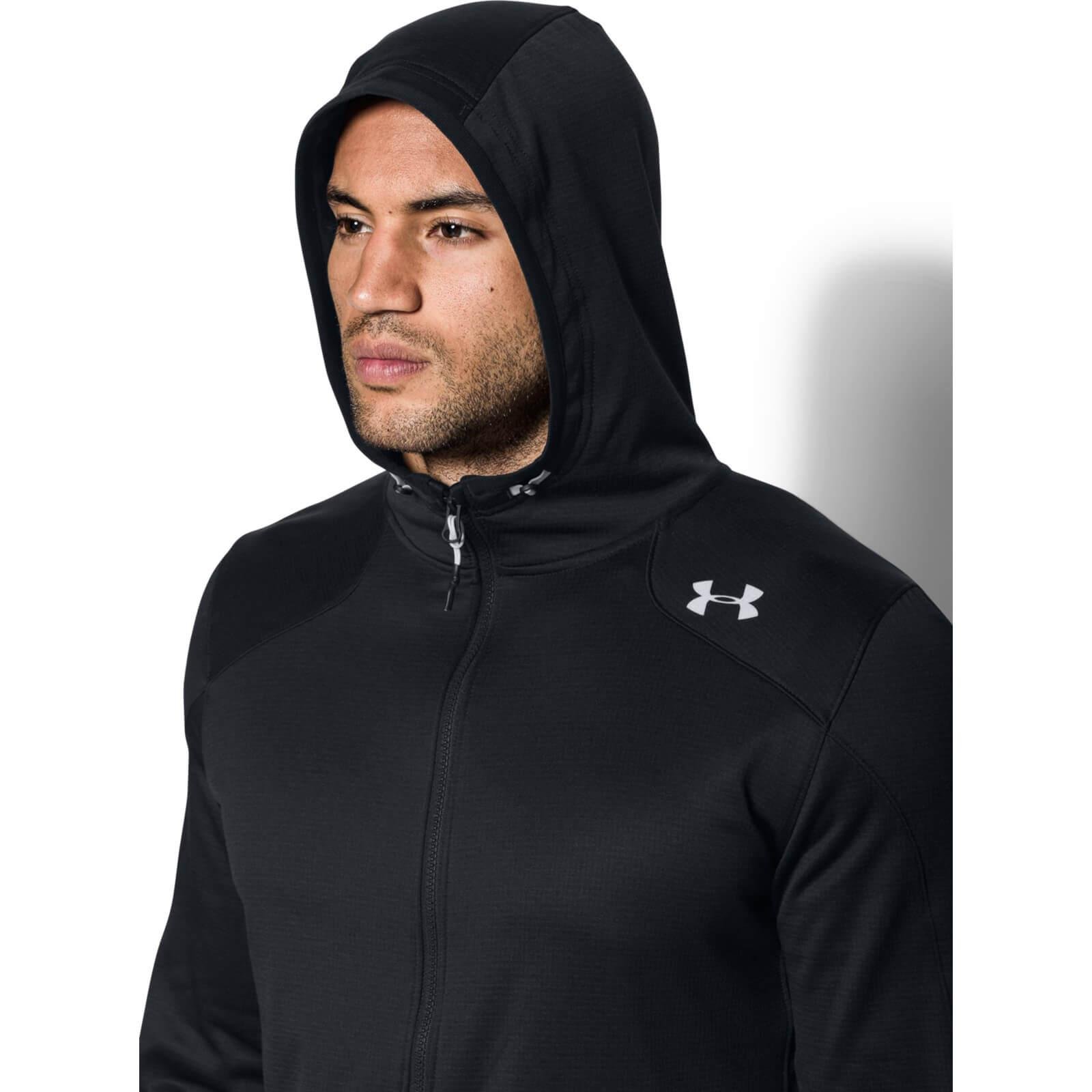 Under Armour Men's Coldgear® Reactor Fleece Full Zip Hoodie in Black /  (Black) for Men | Lyst