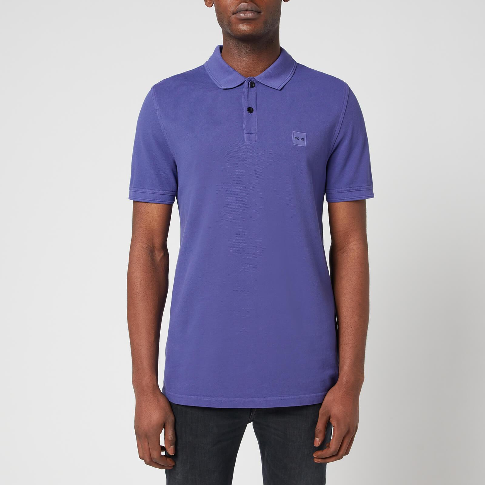 BOSS by HUGO BOSS Cotton Casual Prime 1 Polo Shirt in Purple for Men | Lyst