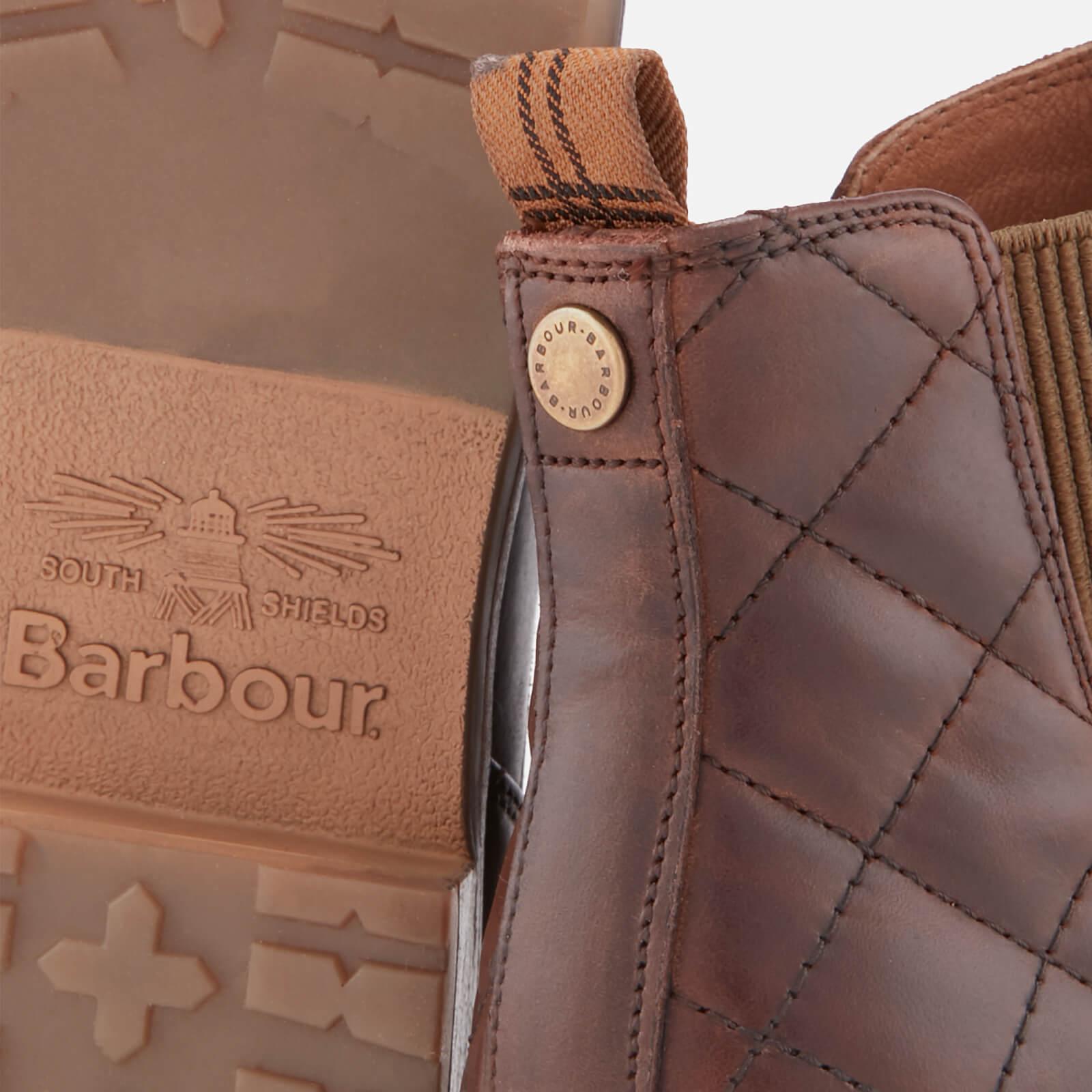 barbour quilted boots
