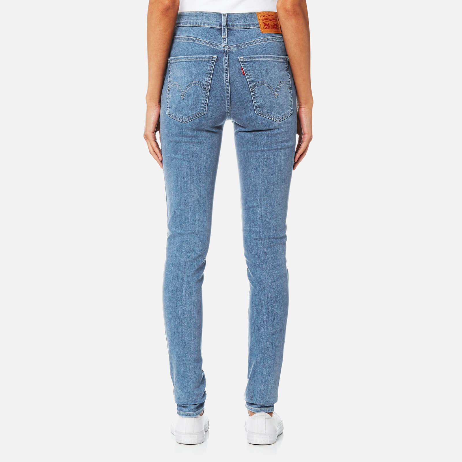 Levi's Denim Mile High Super Skinny Jeans in Blue - Lyst