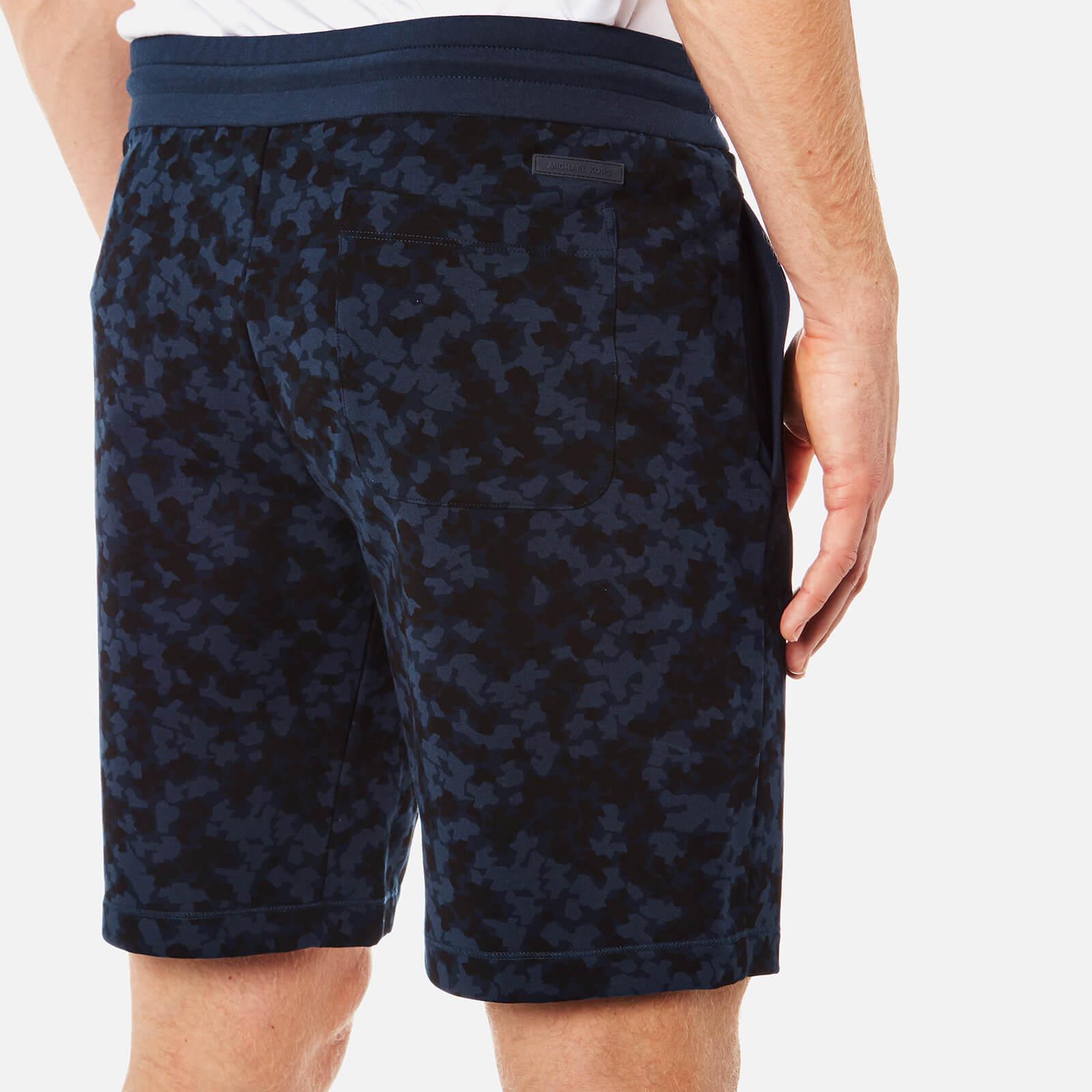 Michael Kors Cotton Men's Subtle Camo Shorts in Blue for Men - Lyst