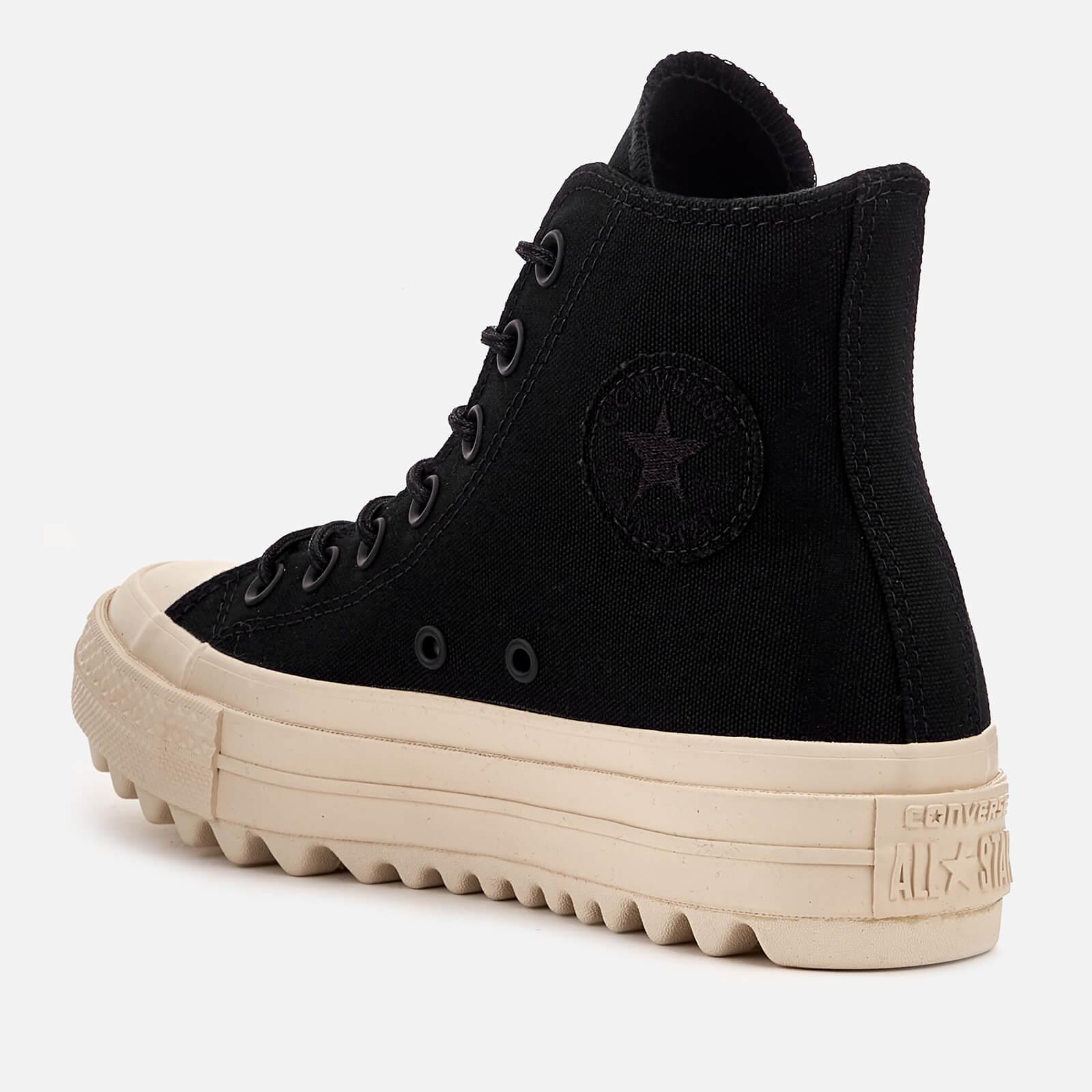 statsminister Føderale Ægte Converse Chuck Taylor All Star Lift Ripple Hi-top Trainers in Black for Men  | Lyst