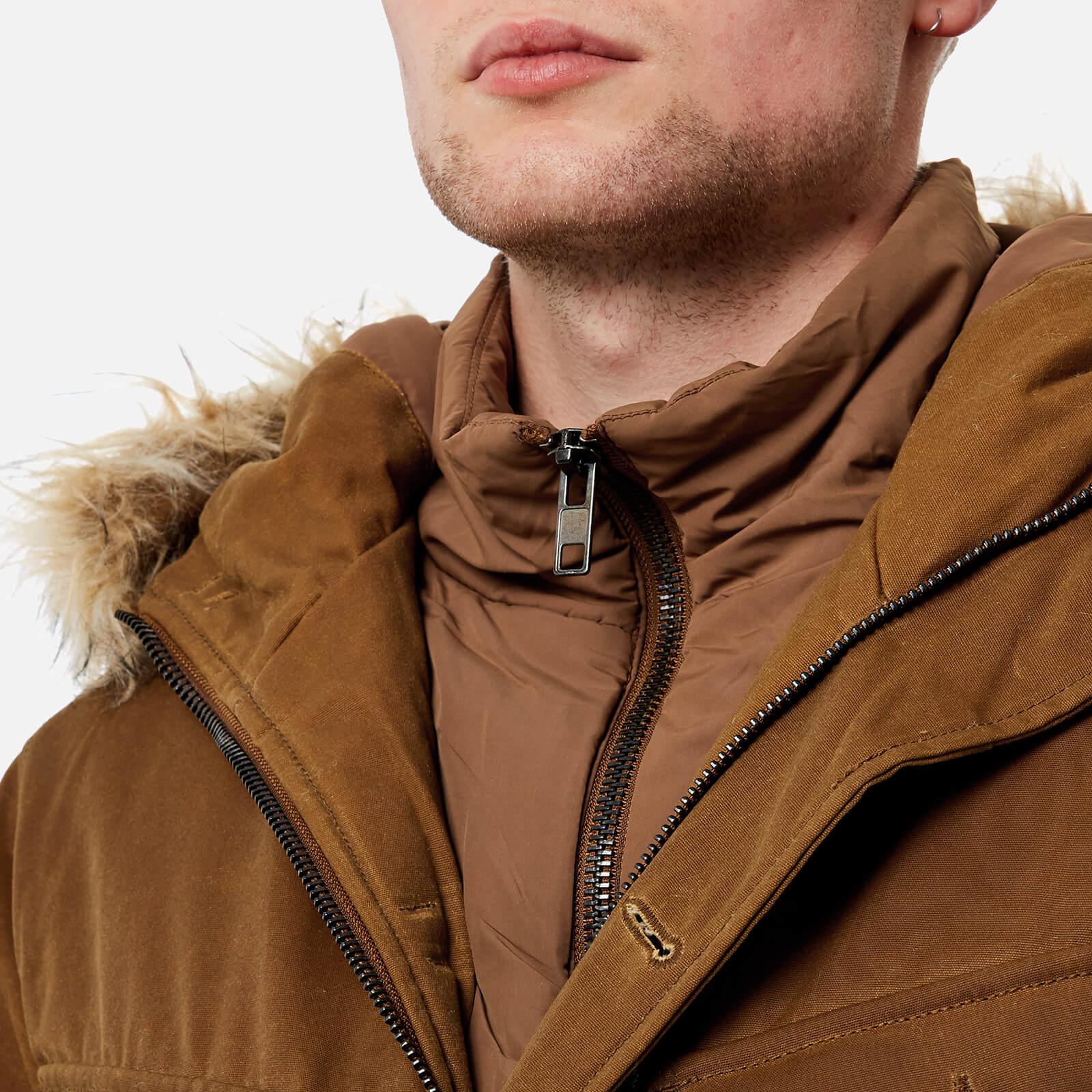 Superdry Everest Wax Jacket in Tobacco (Brown) for Men | Lyst Canada