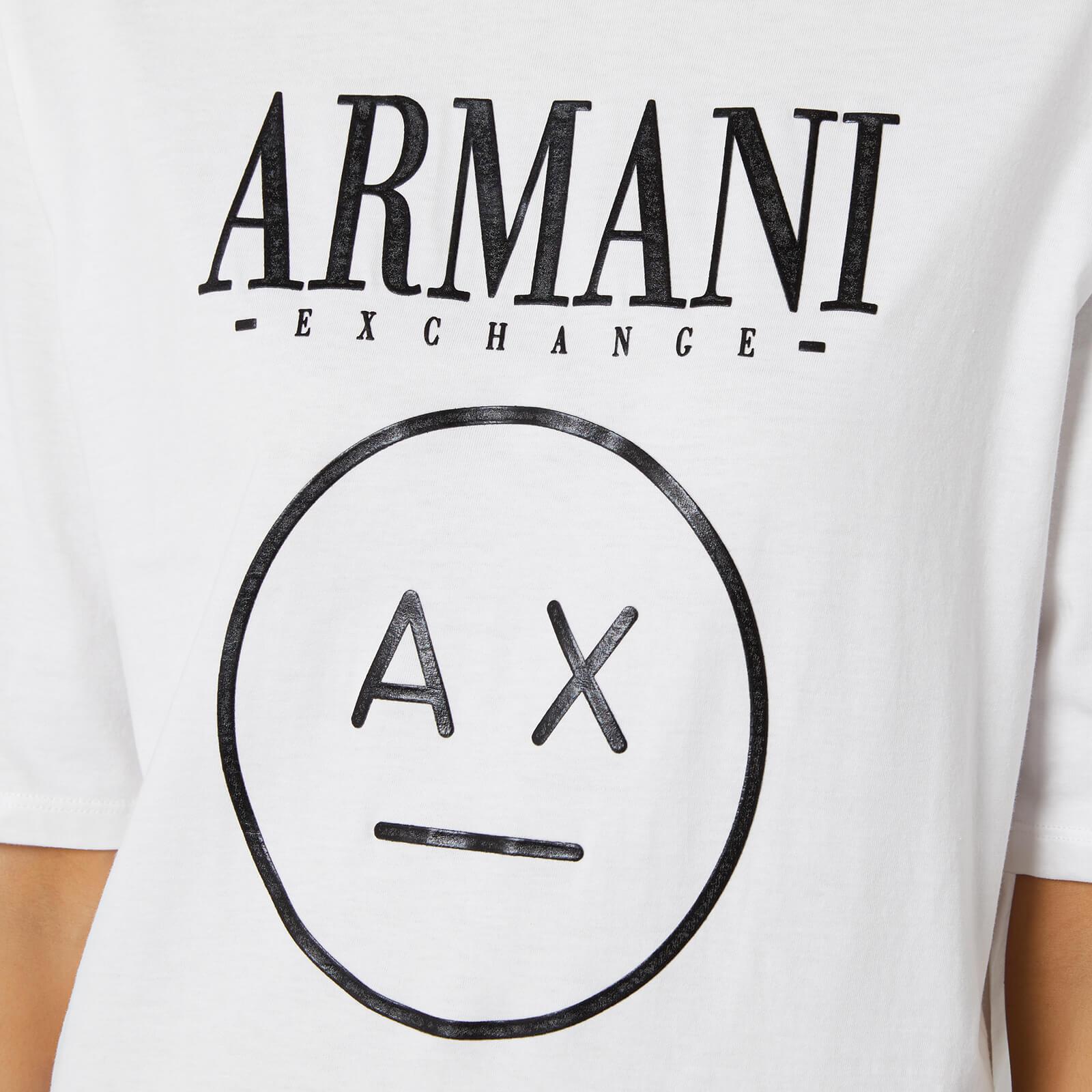 armani exchange t shirt dress