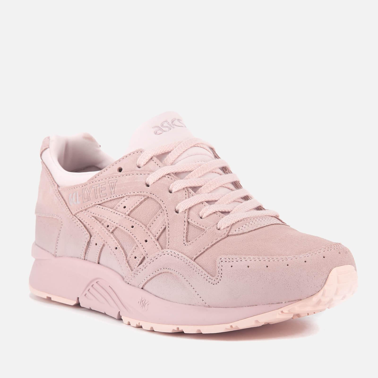 Asics Gel-lyte V Suede Trainers in Cream/Pink (Pink) - Lyst