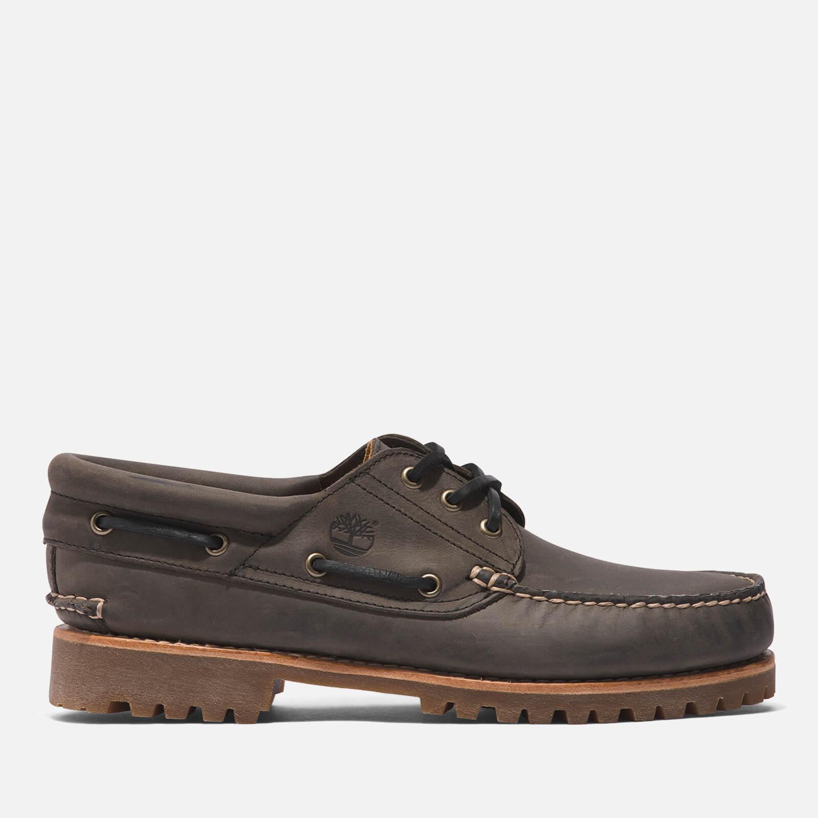 Timberland 3-eye Lug Handsewn Boat Shoe in Brown for Men | Lyst Canada