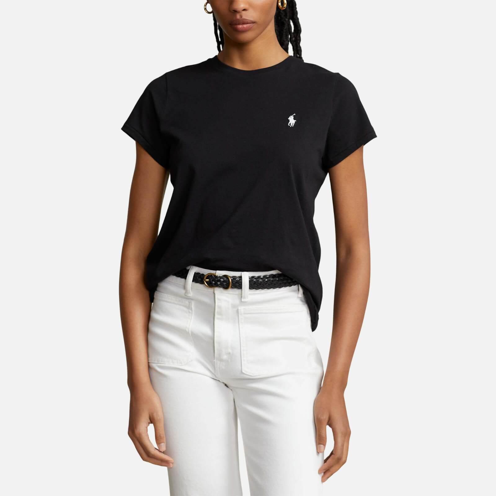Polo Ralph Lauren Classic Black T Shirt | Lyst
