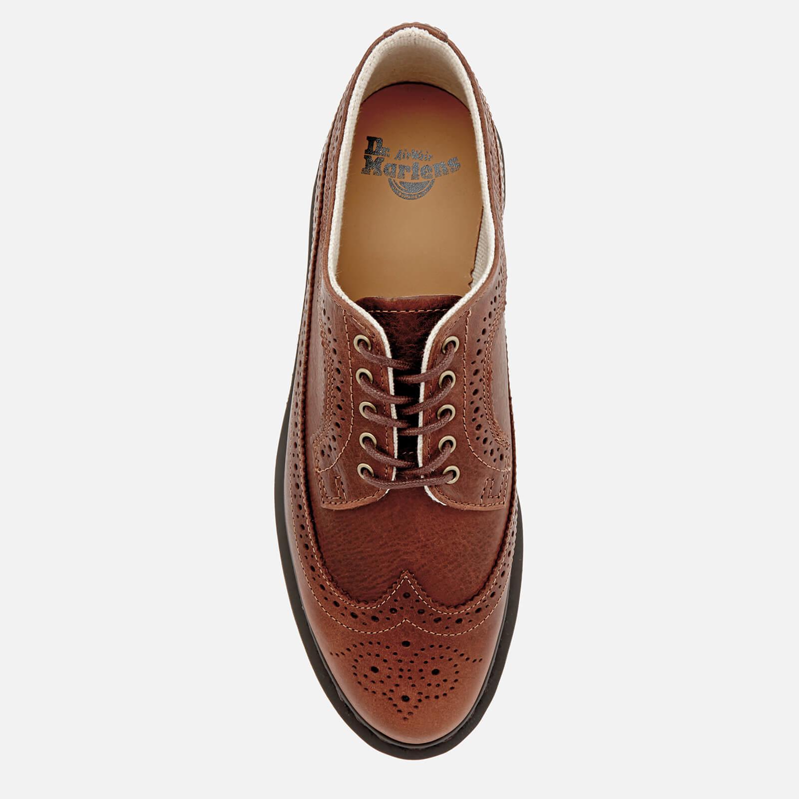 Dr. Martens Men's 3989 Harvest Leather Wingtip Brogues in Tan (Brown) for  Men | Lyst