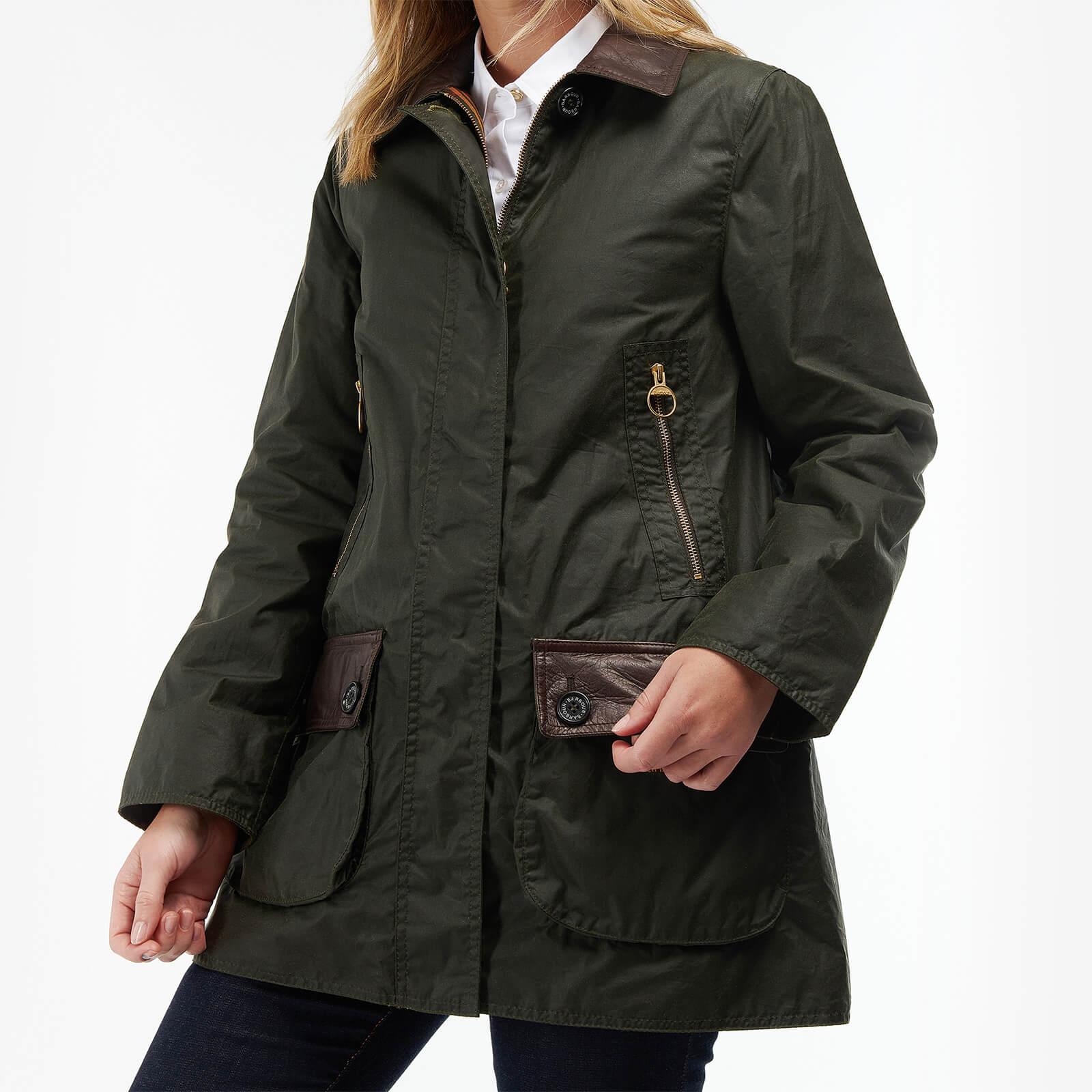 Barbour Buscot Wax Jacket in Green | Lyst