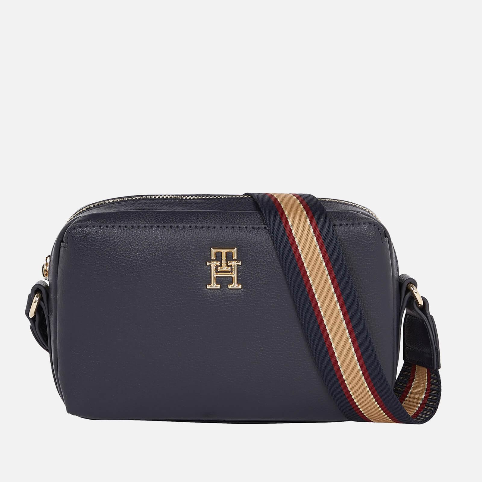 Tommy Hilfiger Faux Leather Camera Bag in Blue Lyst UK