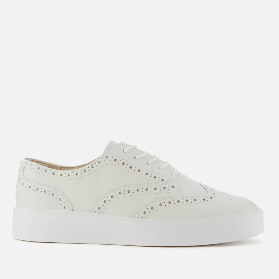 hero leather and mesh trainer
