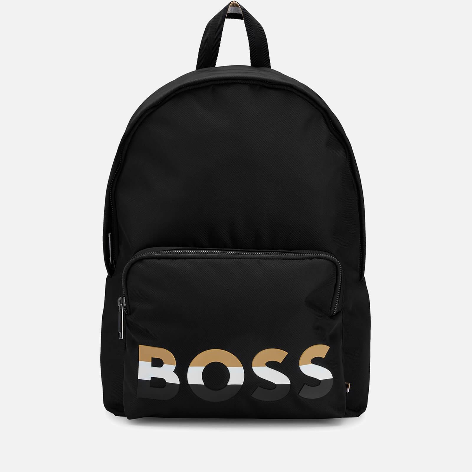 BOSS by HUGO BOSS Catch 2.0i Striped Logo Nylon Backpack in Black for ...