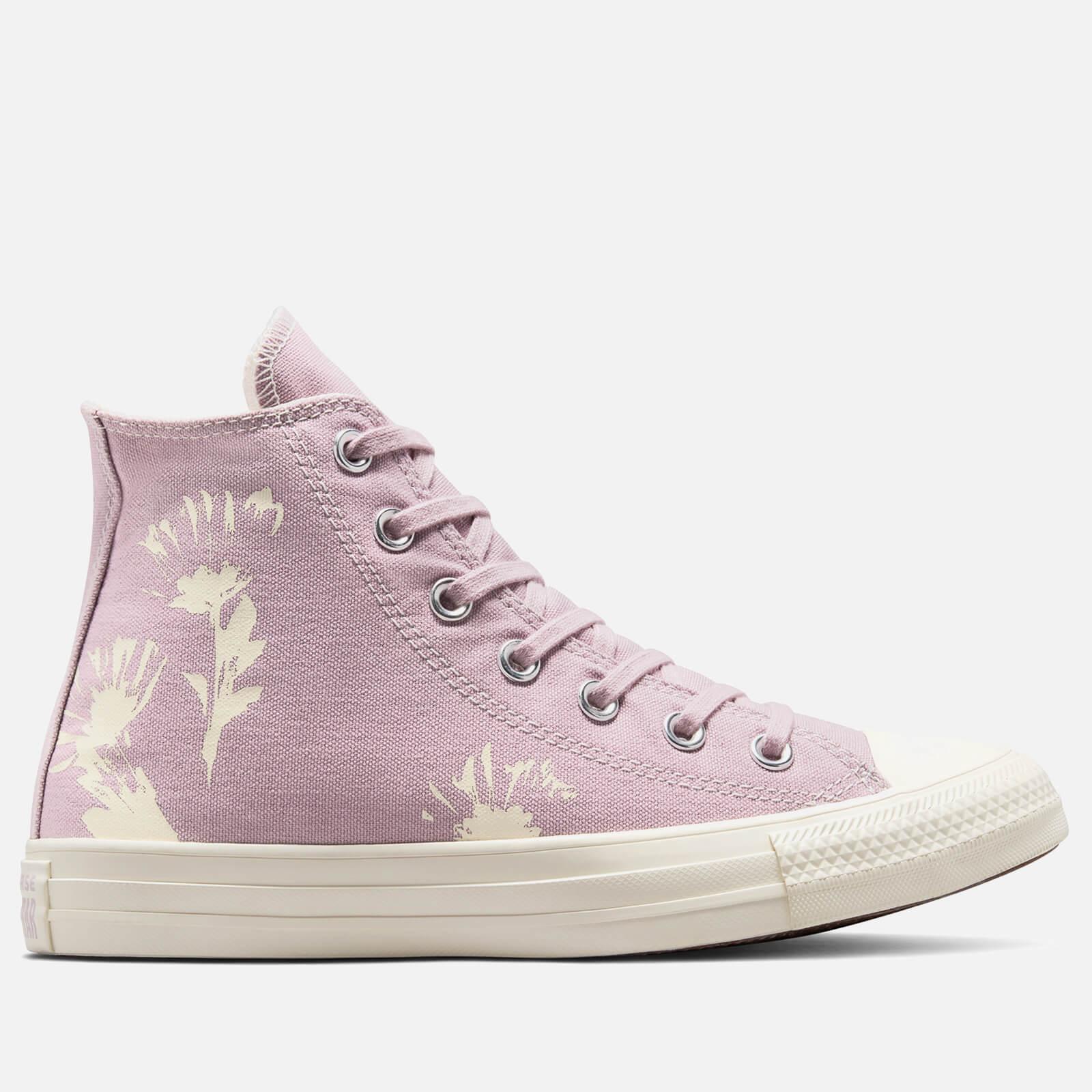 Converse Chuck Taylor All Star Hybrid Floral Hi-top Trainers in Pink | Lyst