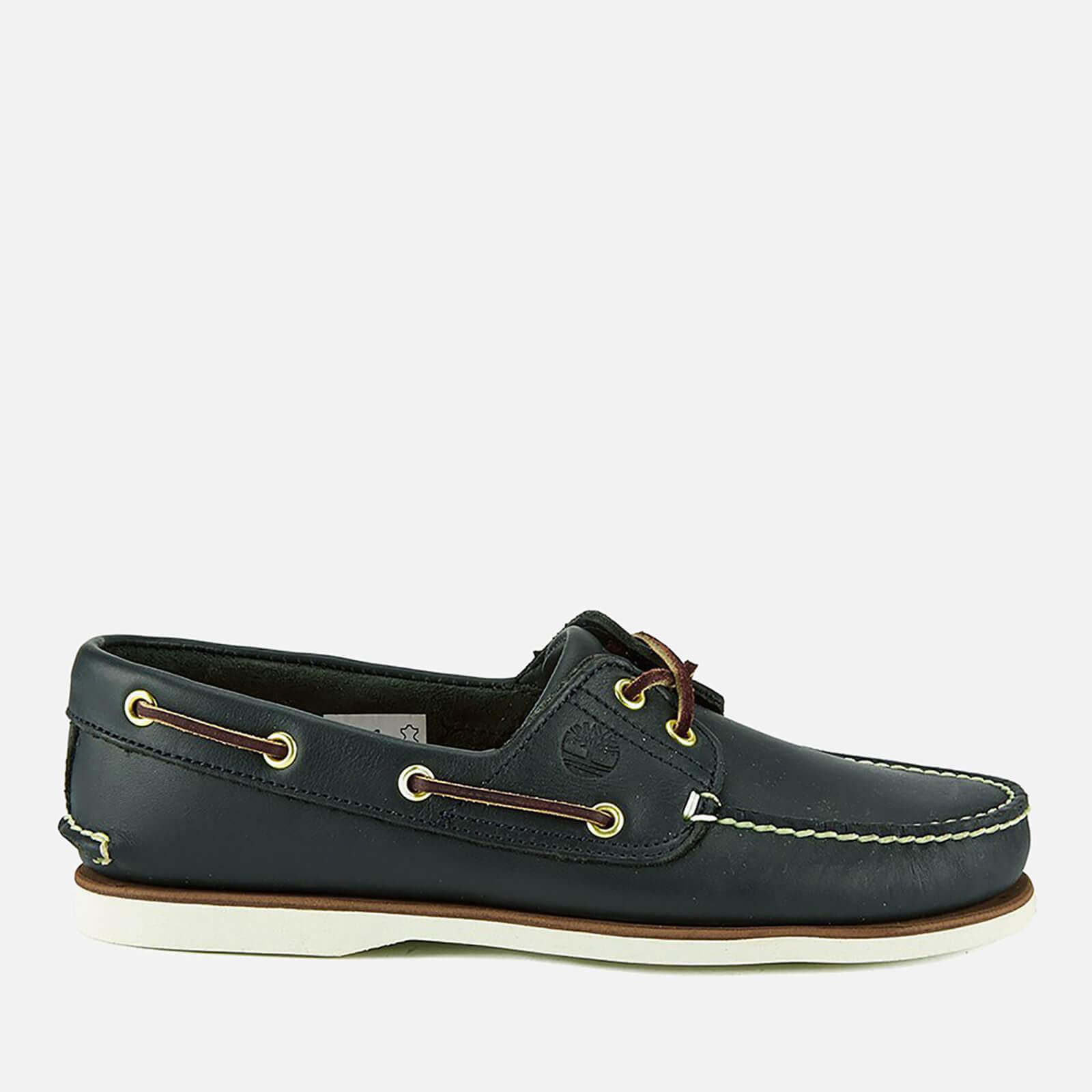 Timberland Classic 2-eye Boat Shoes in Black for Men | Lyst