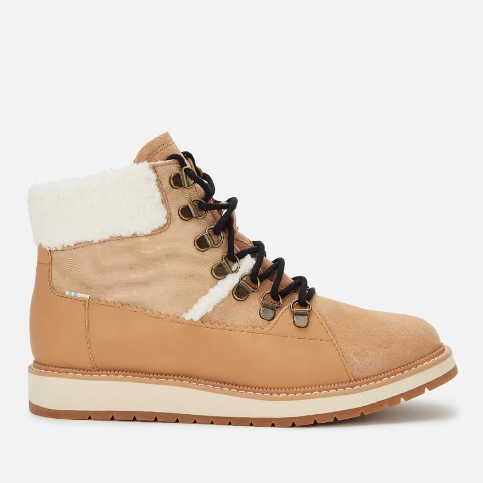 TOMS Leather Mesa Hiking Style Boots in Tan (Brown) - Save 26% - Lyst