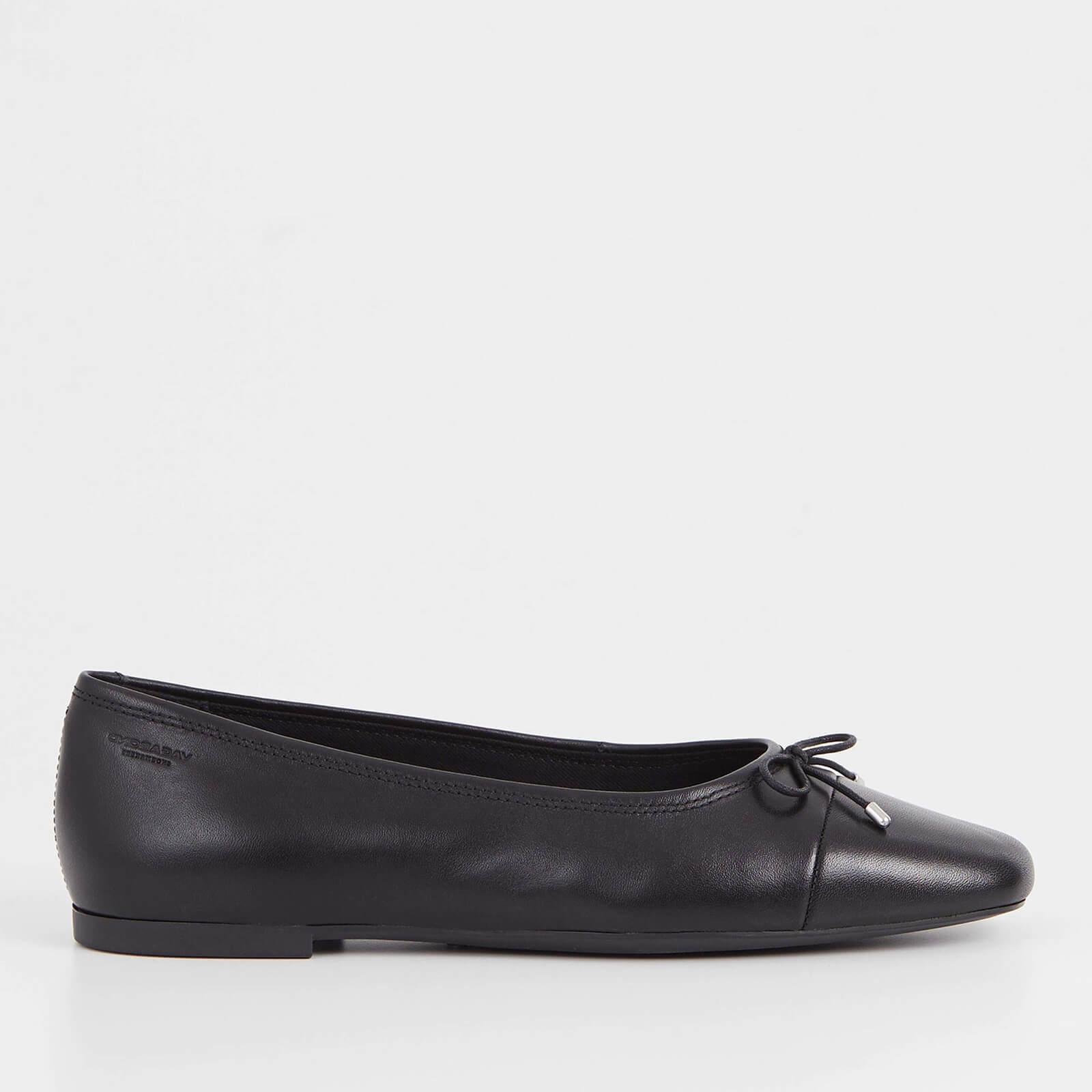 Vagabond Shoemakers Jolin Leather Ballet Flats in Black | Lyst