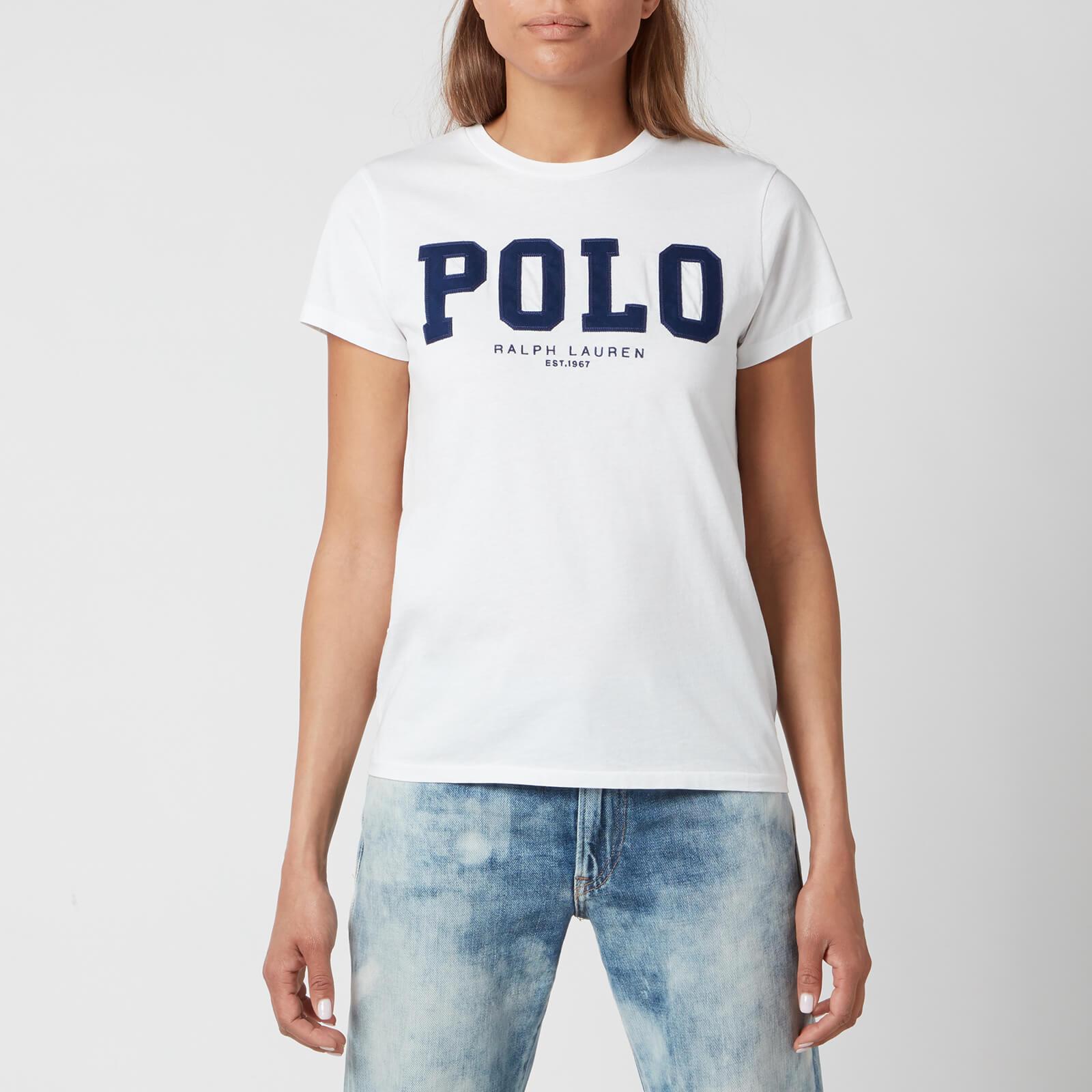 Polo Ralph Lauren Polo Logo T-shirt in White | Lyst