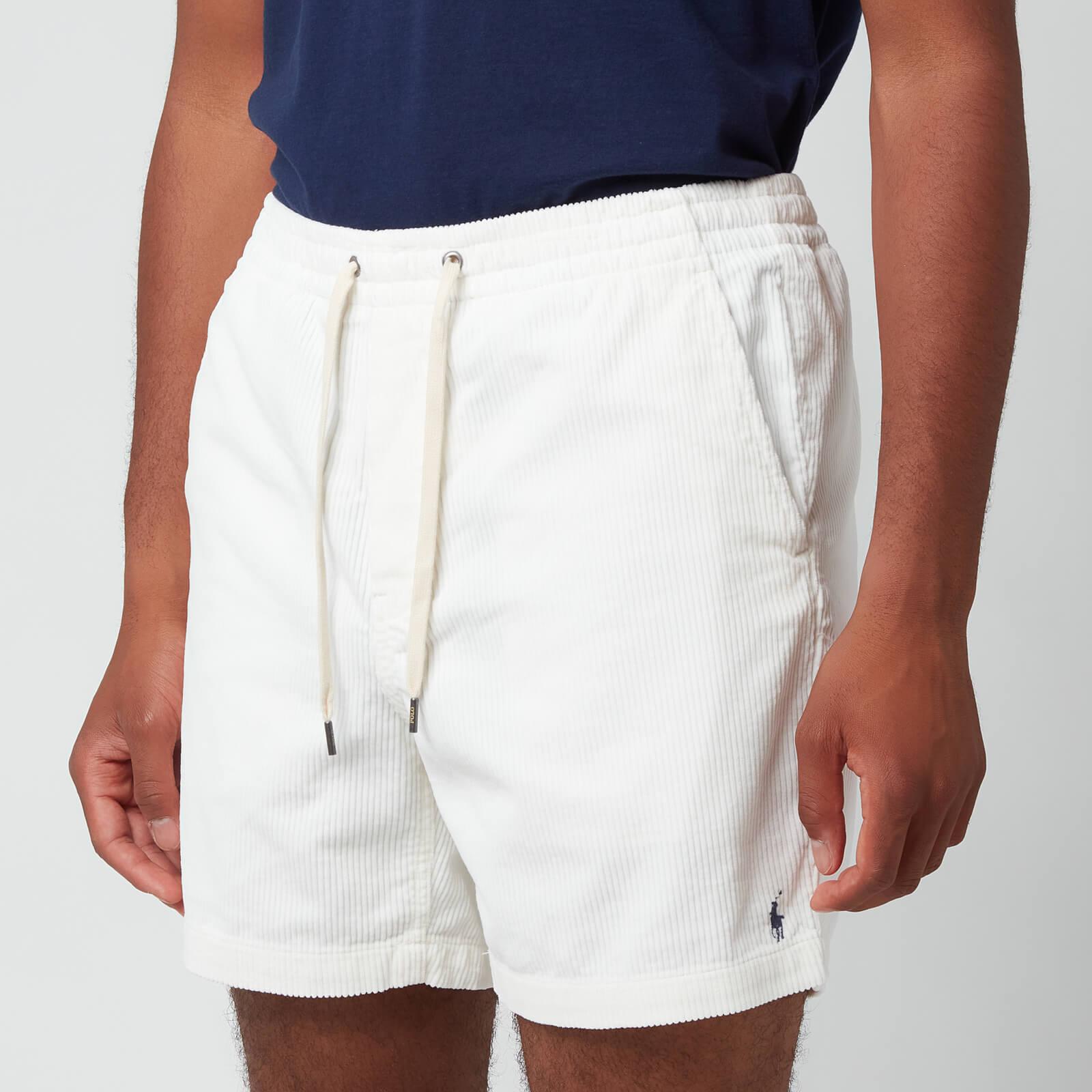 Polo Ralph Lauren Corduroy Prepster Shorts in White for Men | Lyst