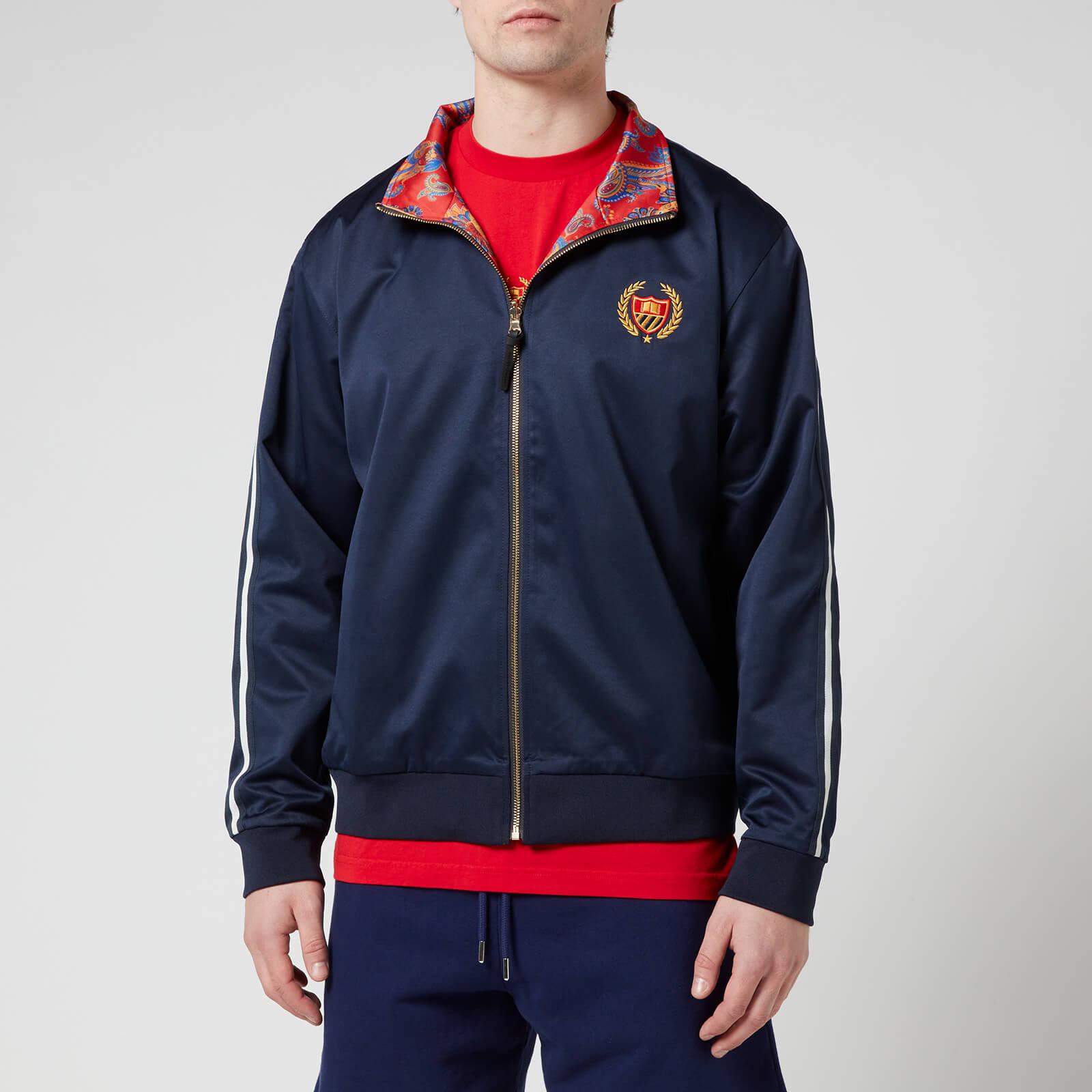 BEL-AIR ATHLETICS Academy Reversible Tracksuit Top in Blue for Men | Lyst