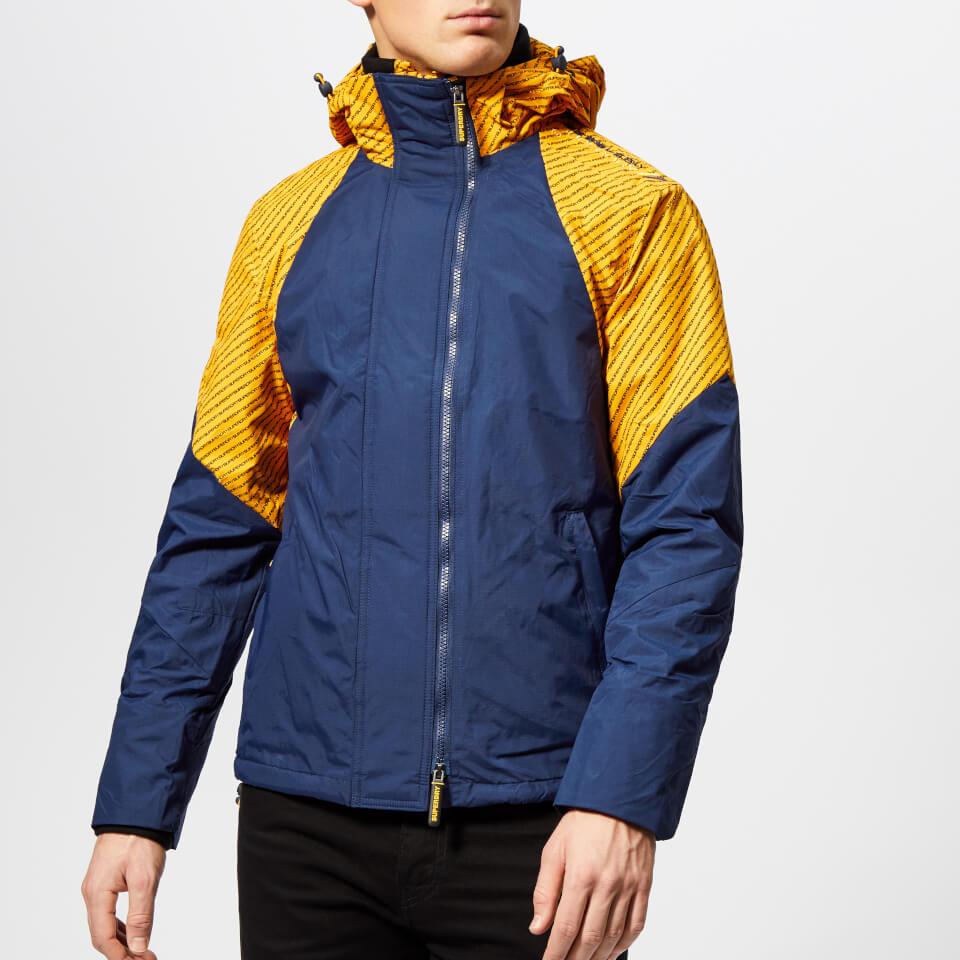 superdry windcheater blue