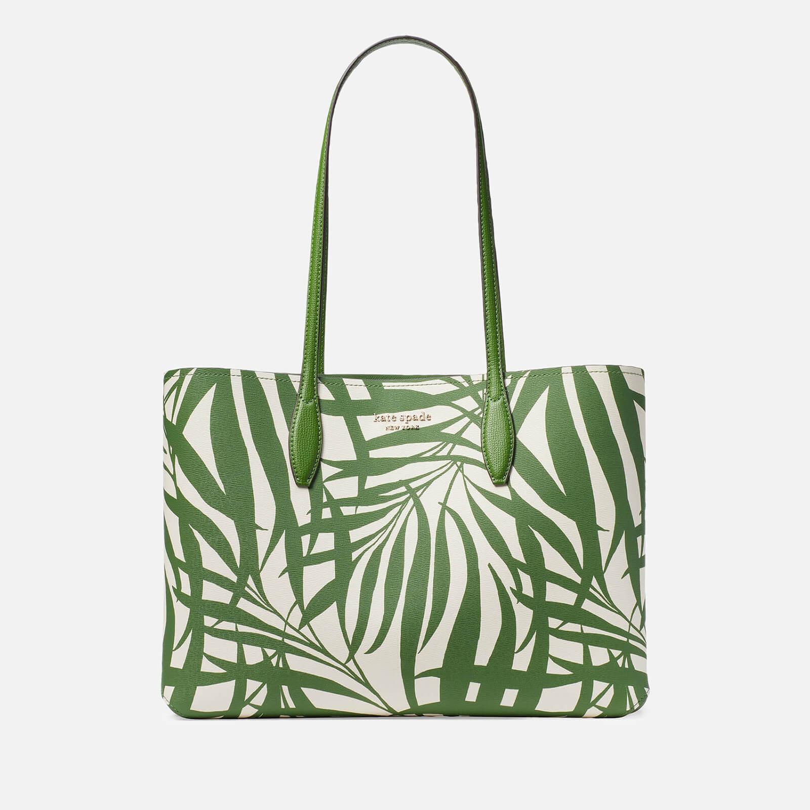 Kate Spade All Day Palm Fronds Printed Large Tote Bag in Green | Lyst