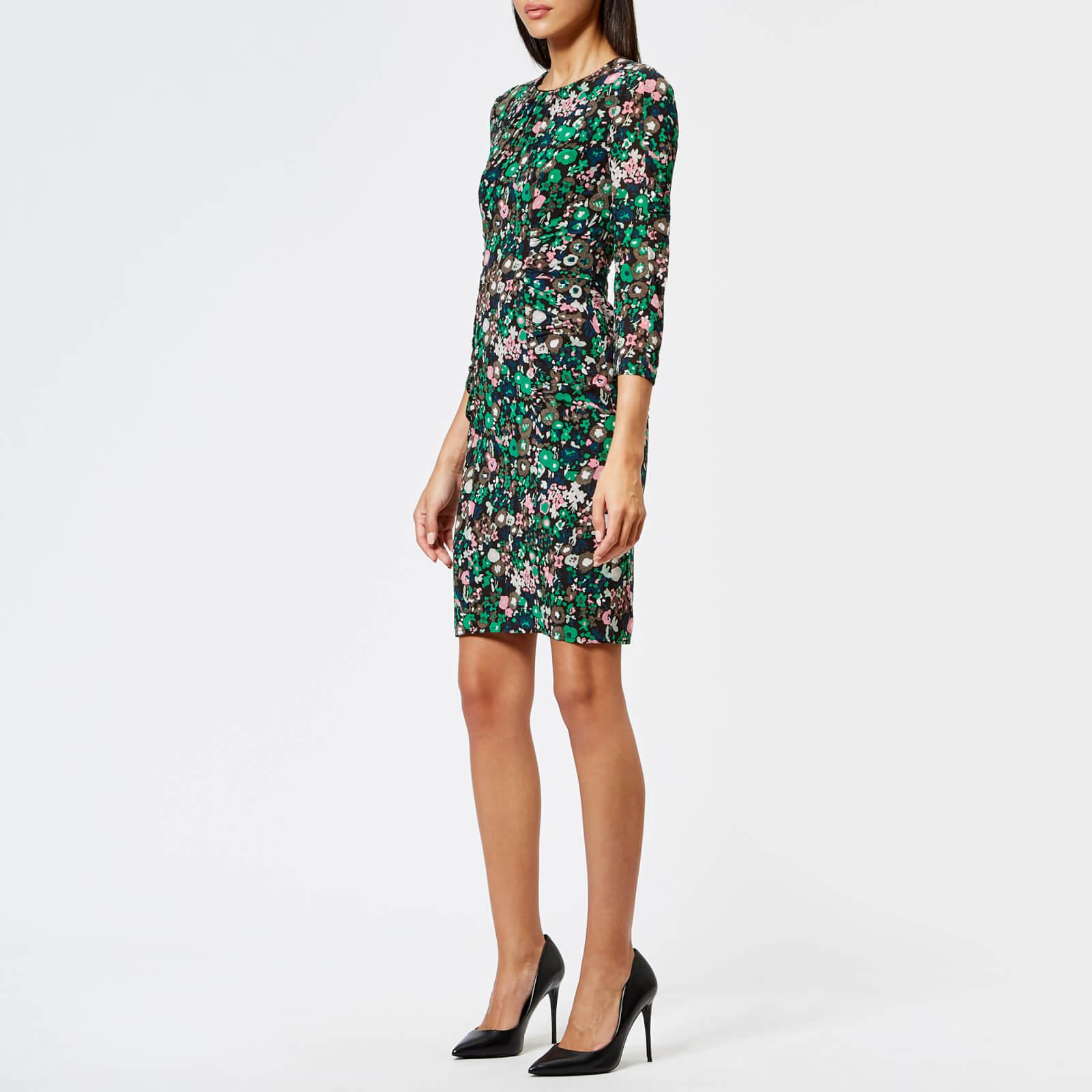 whistles adelaide print silk bodycon