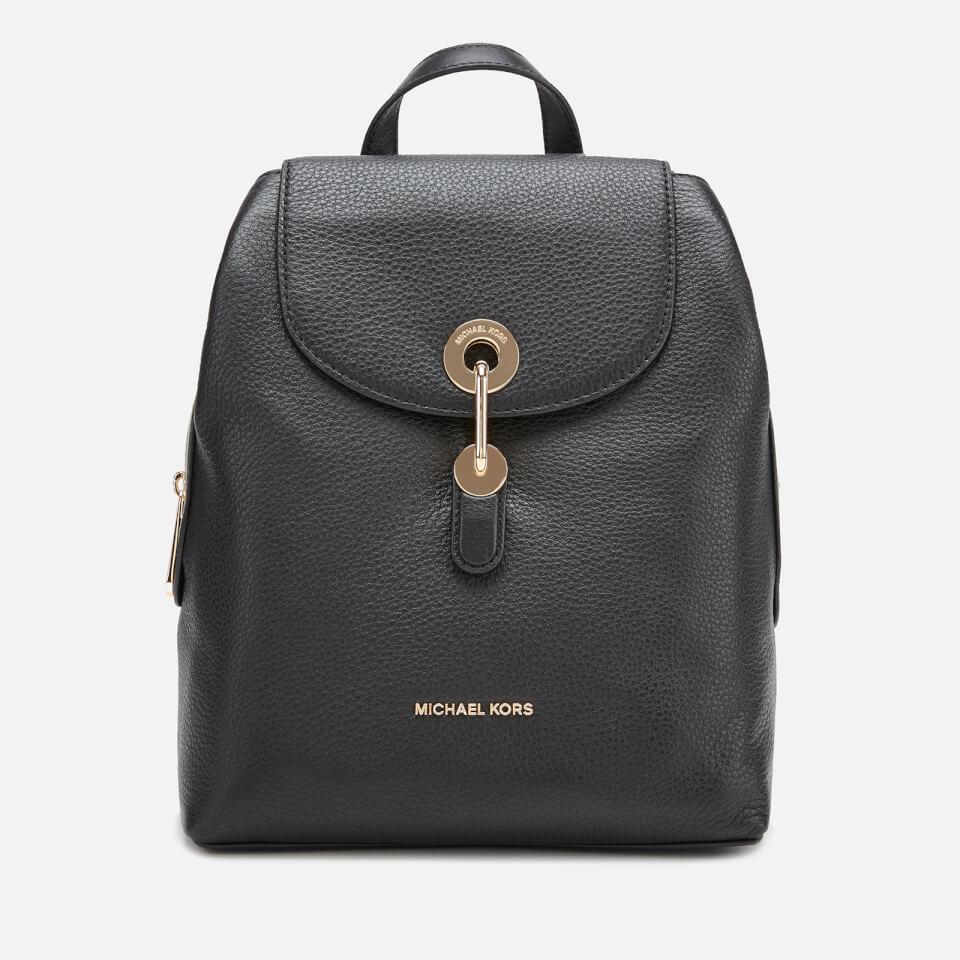 michael kors raven medium backpack