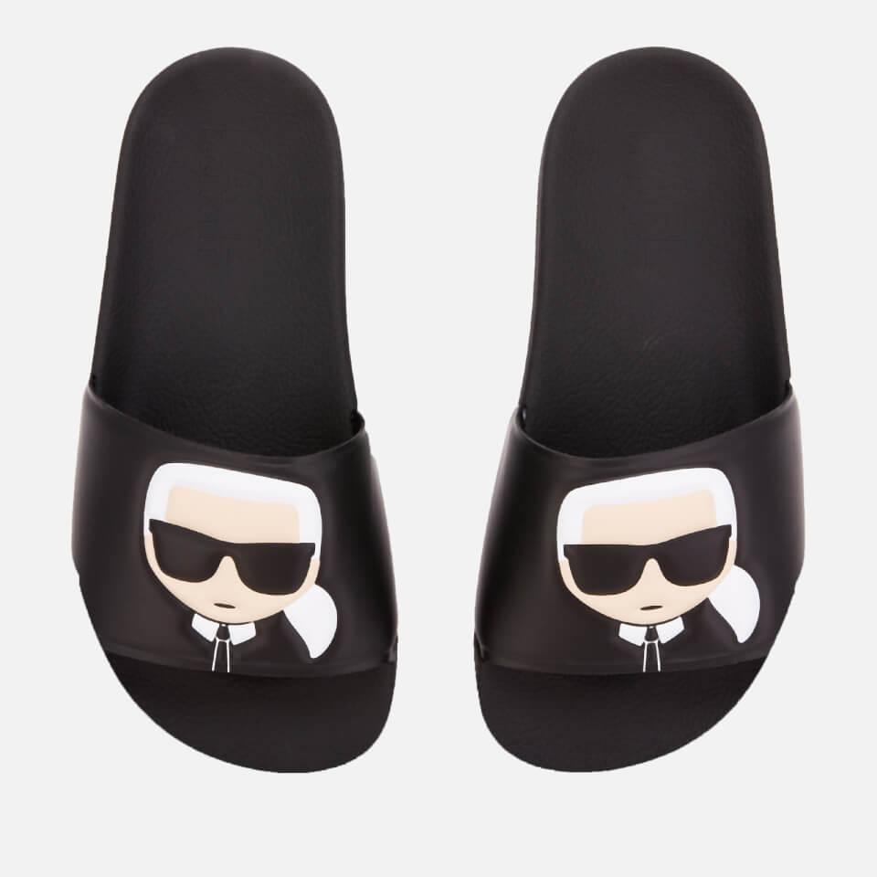 karl lagerfeld slide sandals