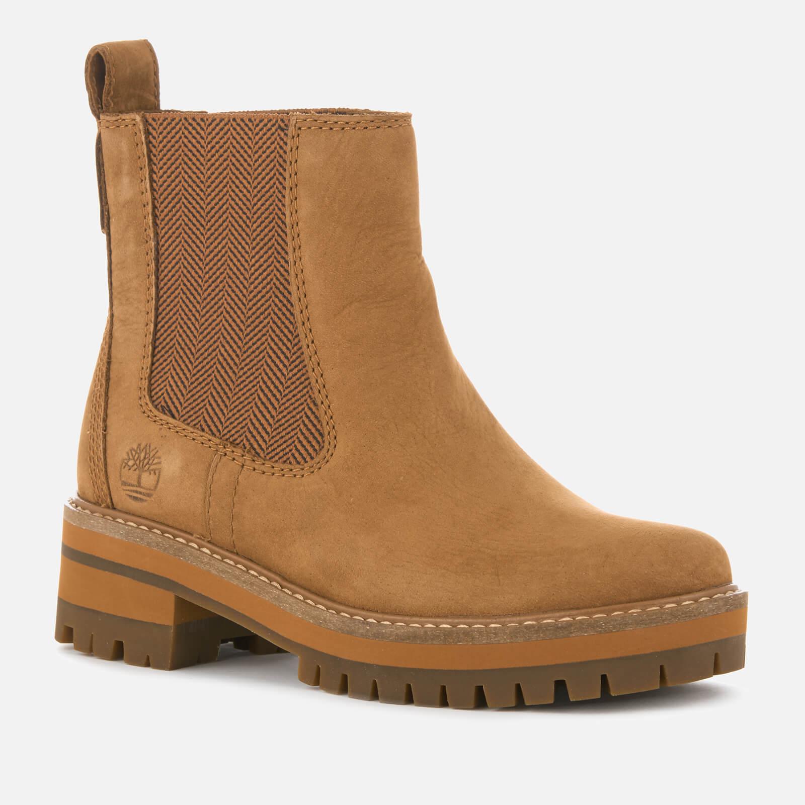 timberland tan chelsea boots