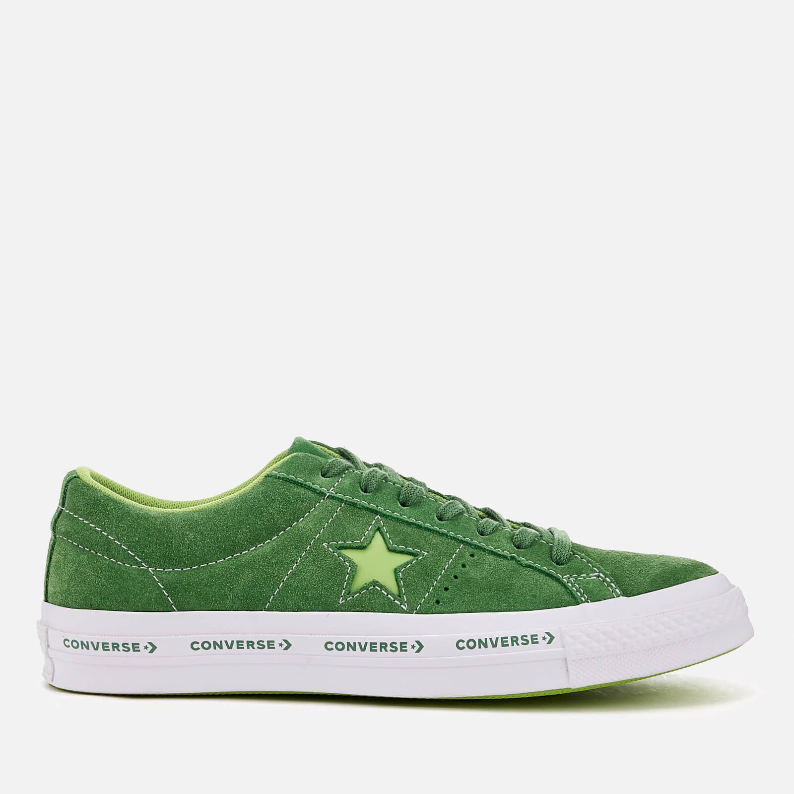 Converse Leather One Star Ox Trainers in Mint Green/Jade Lime/White (Green)  for Men - Lyst