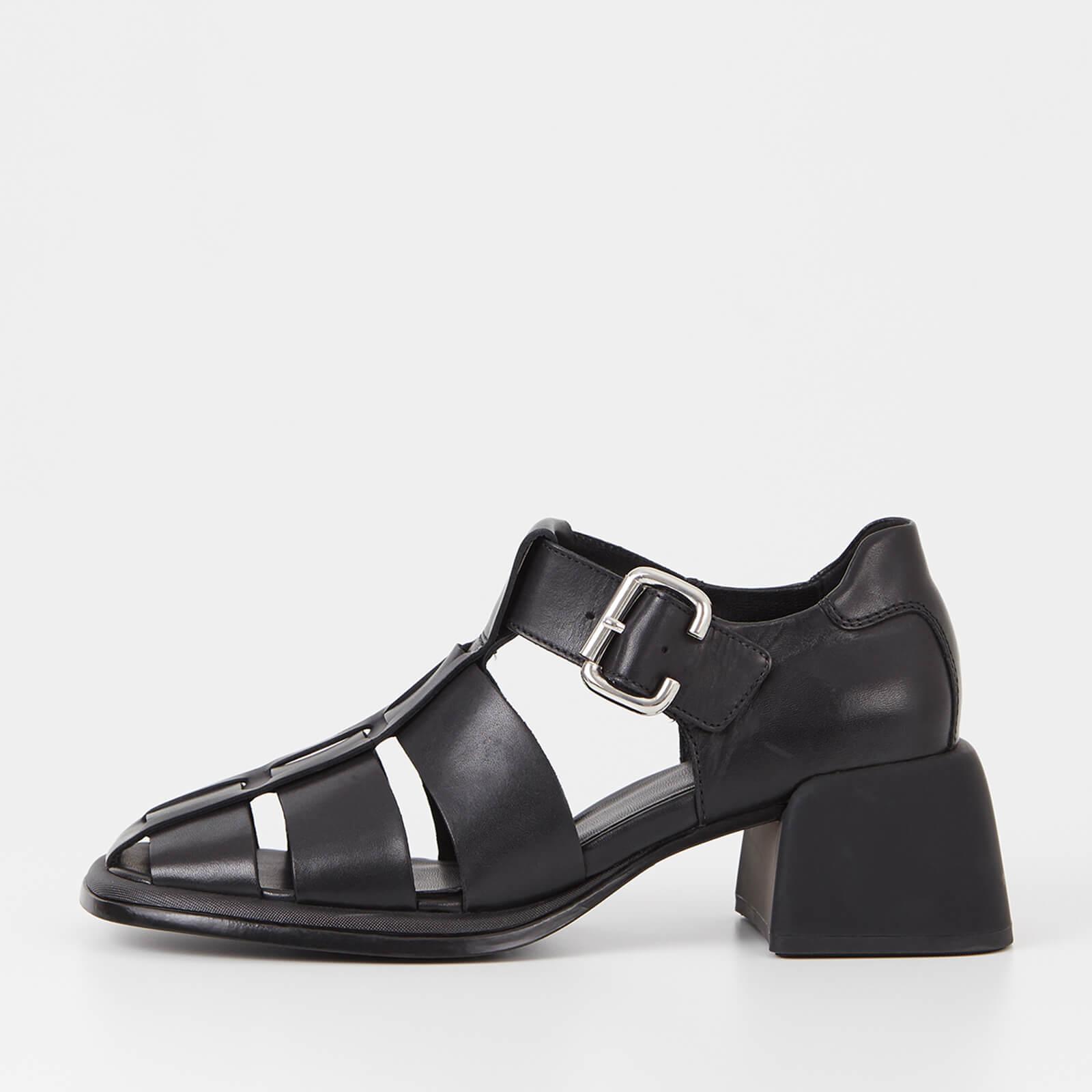 Vagabond Shoemakers Ansie Heeled Fisherman Leather Sandals in Black Lyst
