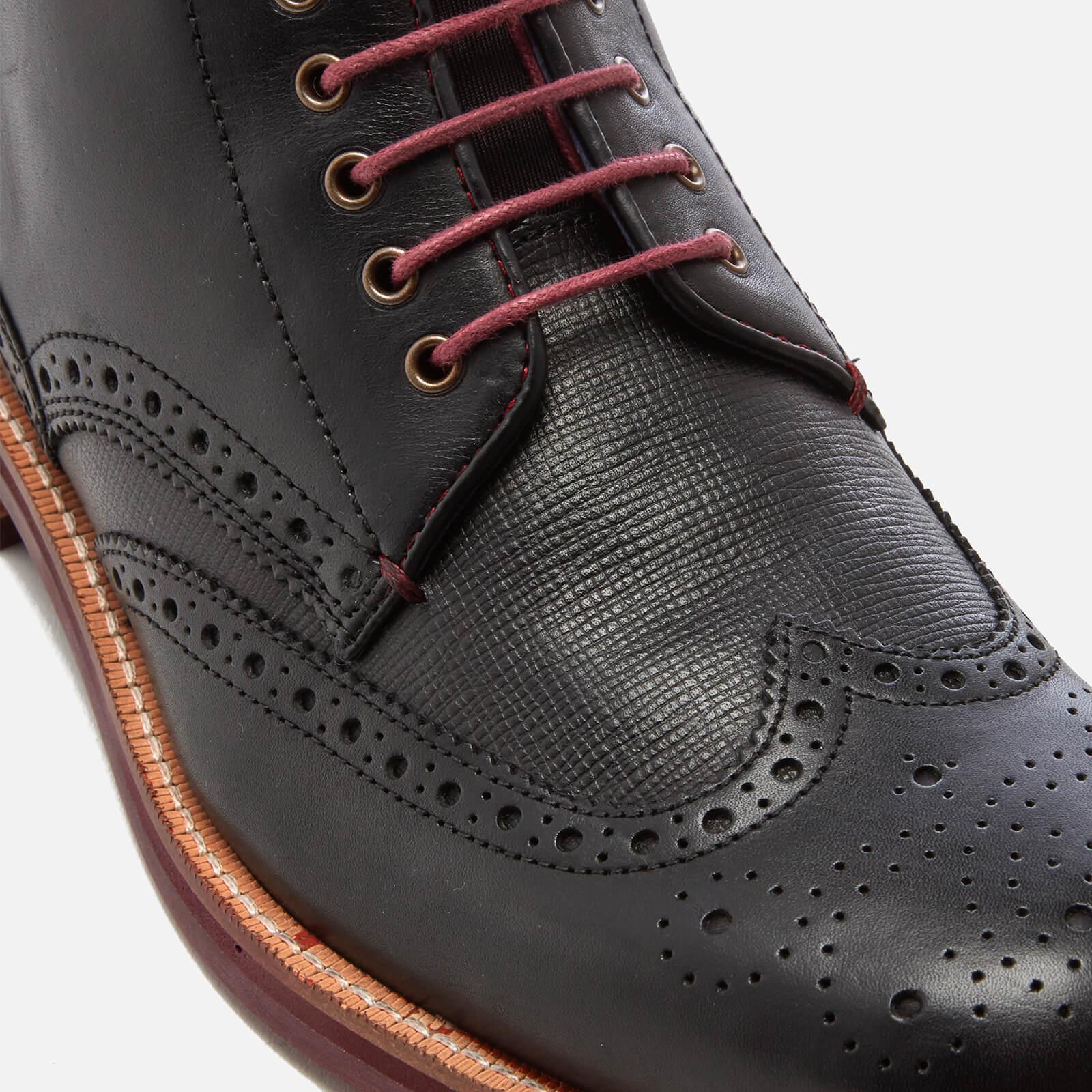 hjenno brogue ankle boots