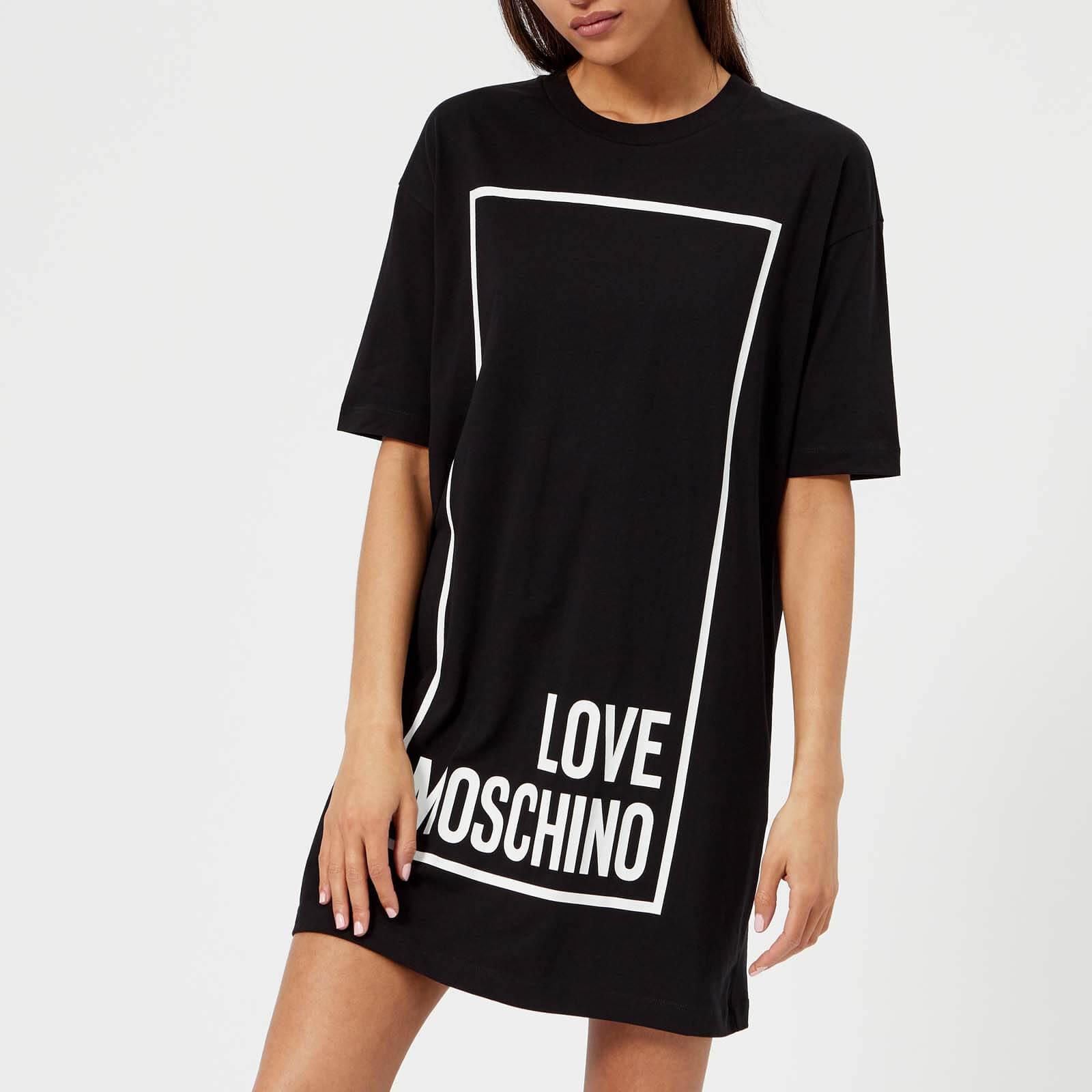 love moschino t shirt dress